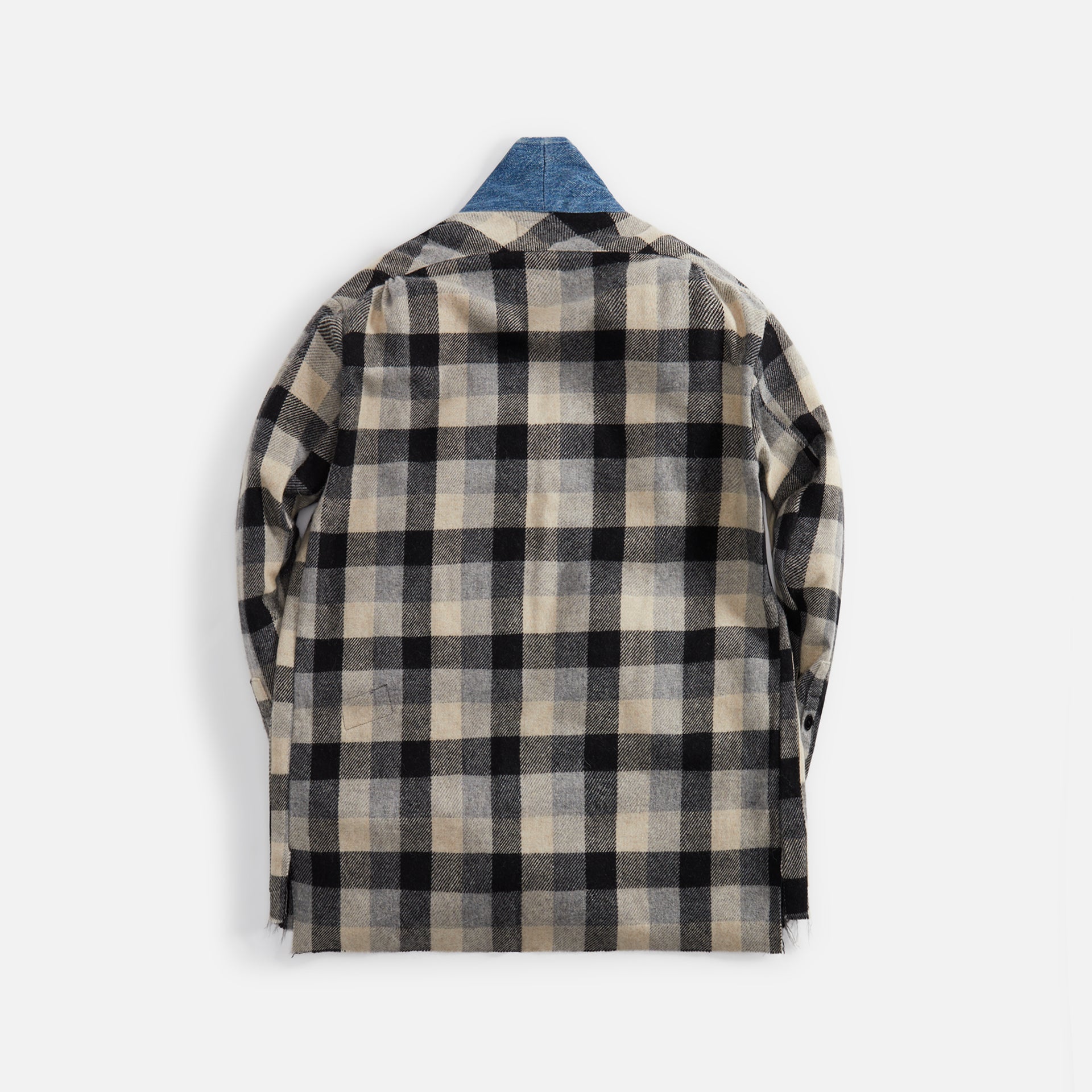 Greg Lauren B/W Plaid Gl1 - Black / White