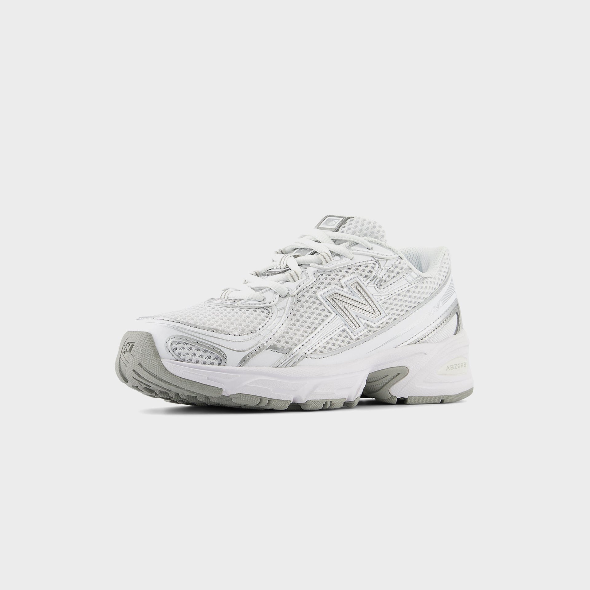 New Balance GS 740 Bungee Lace - White