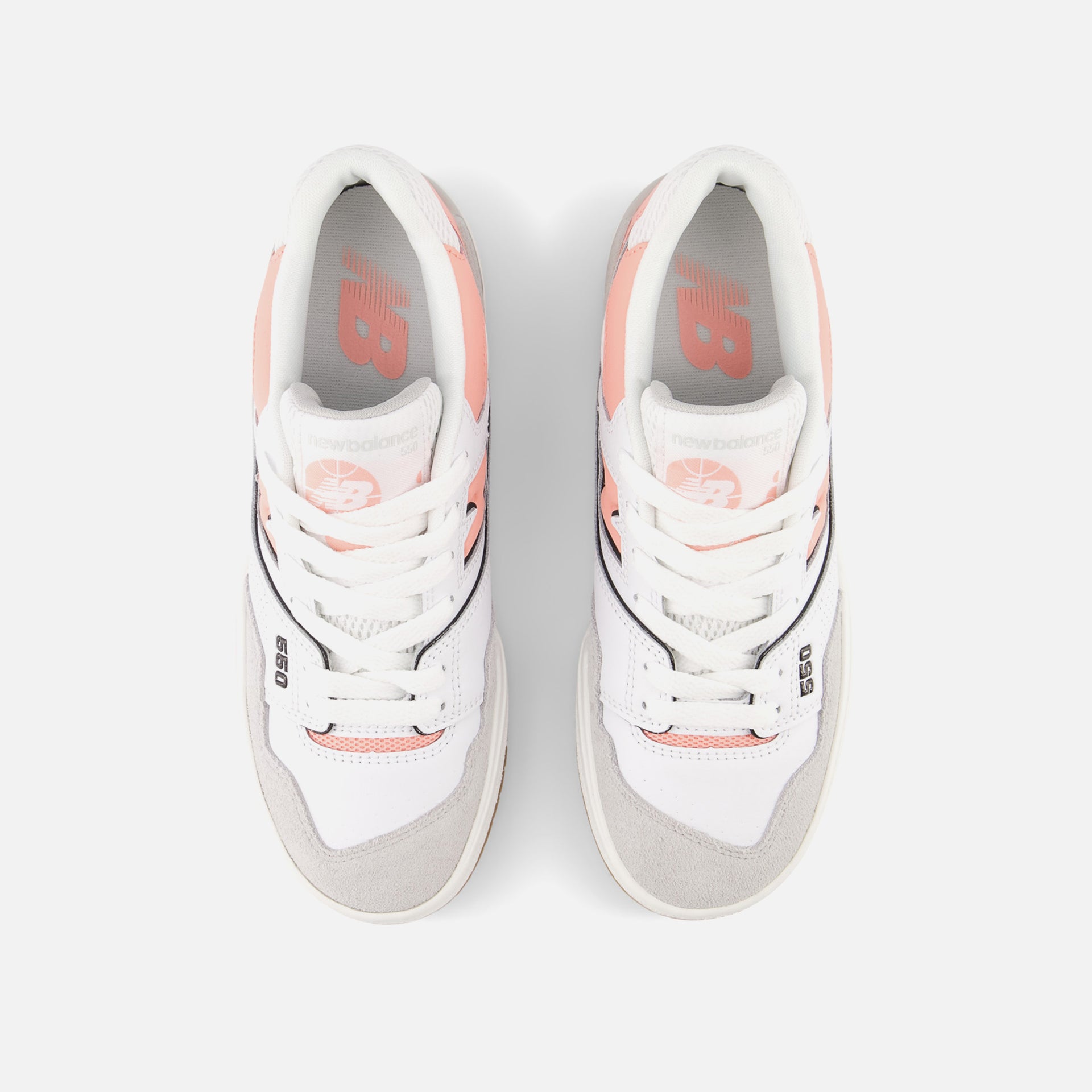 New Balance GS 550 - Brighton Grey / Omega Pink