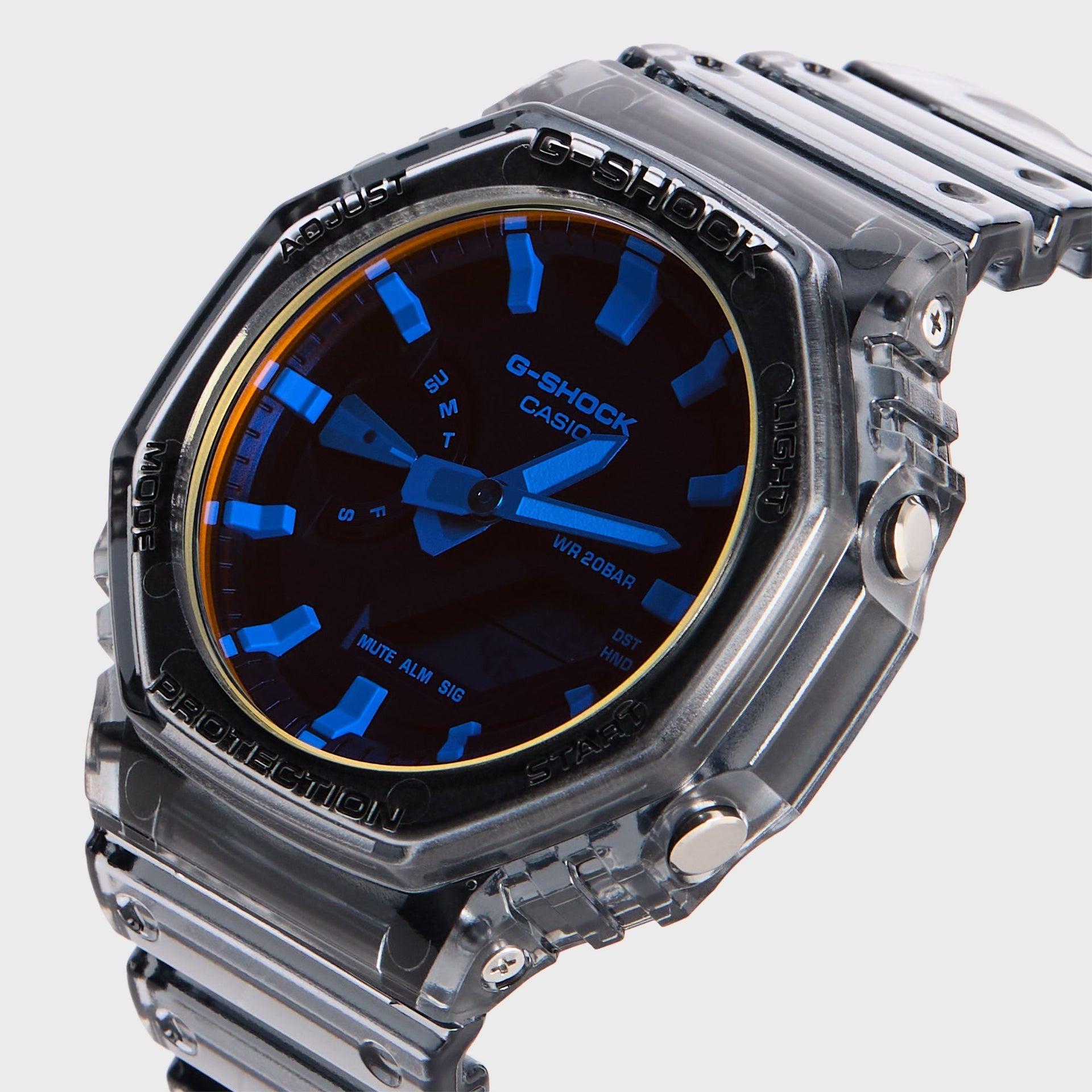 G-SHOCK 2100 Series GA-2100TLS-8A - Grey / Red