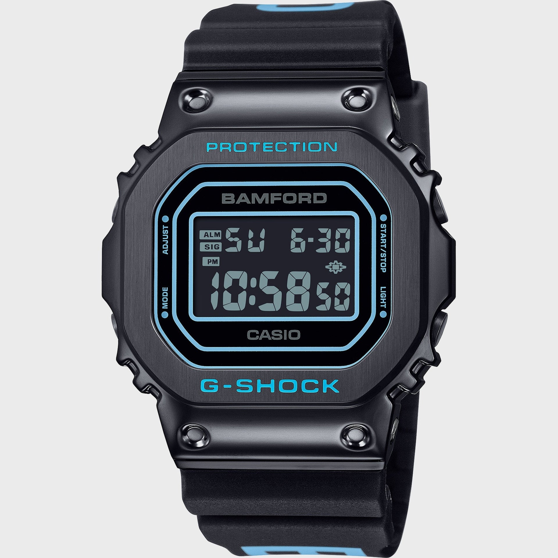 G-Shock x BAMFORD LONDON® 5600 - Black / Blue