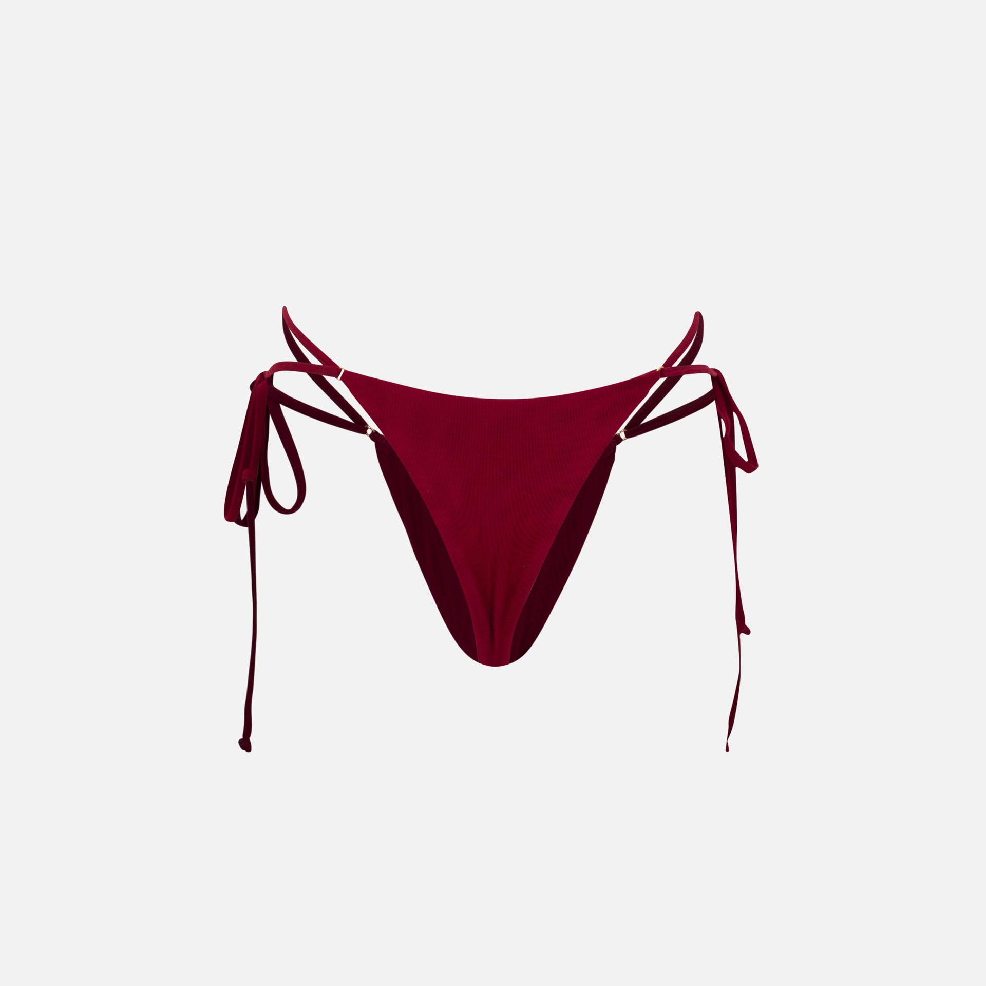 Gonza Side Strap Bottom - Borgona