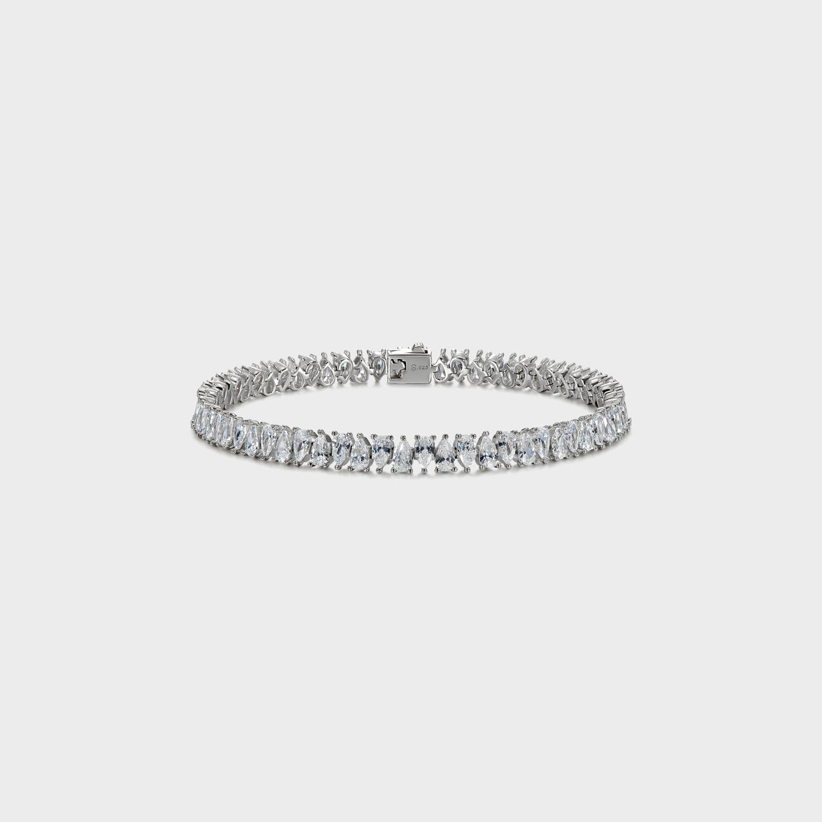 Hatton Labs Drop Tennis Bracelet - White