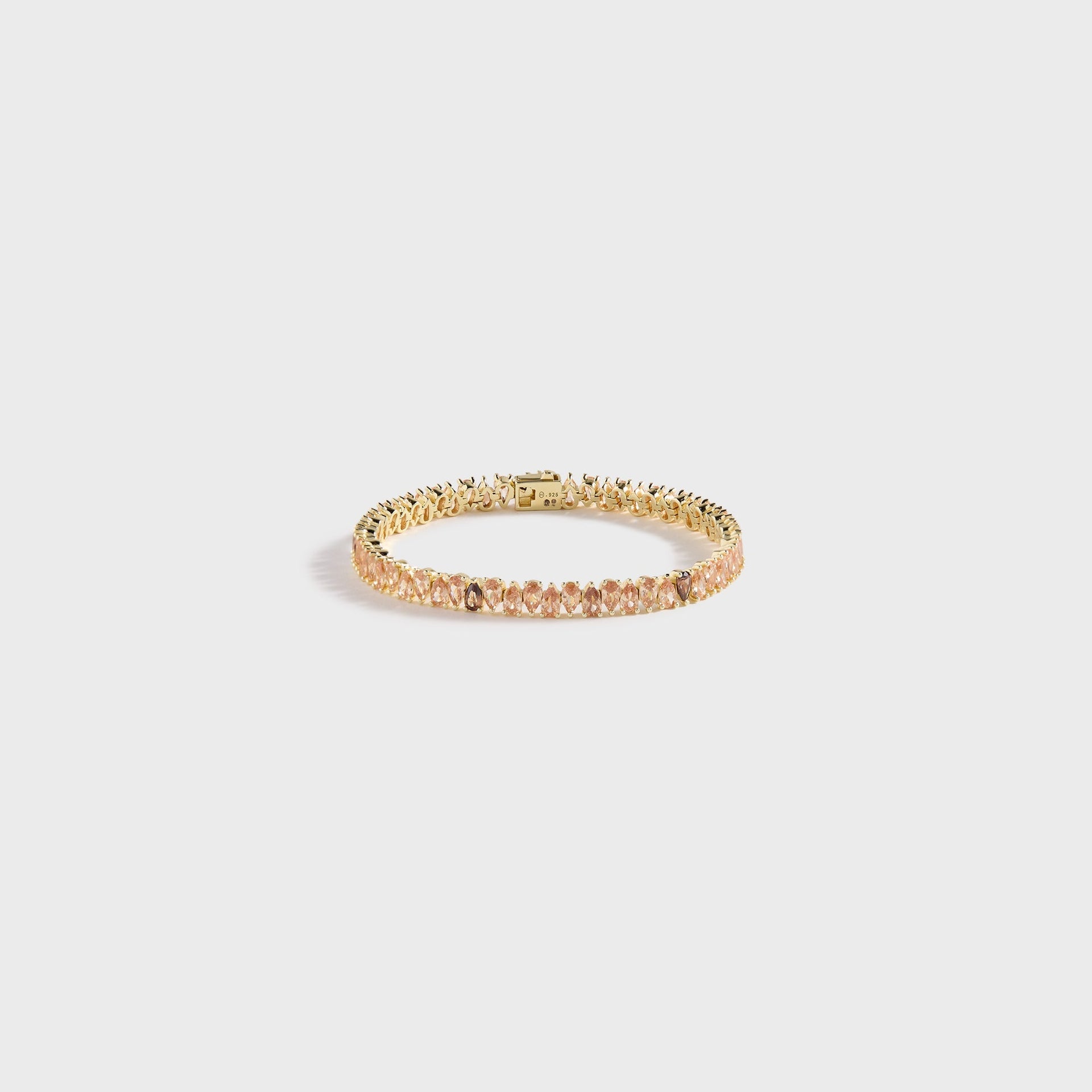 Hatton Labs Drop Tennis Bracelet - Sterling Silver / Mixed