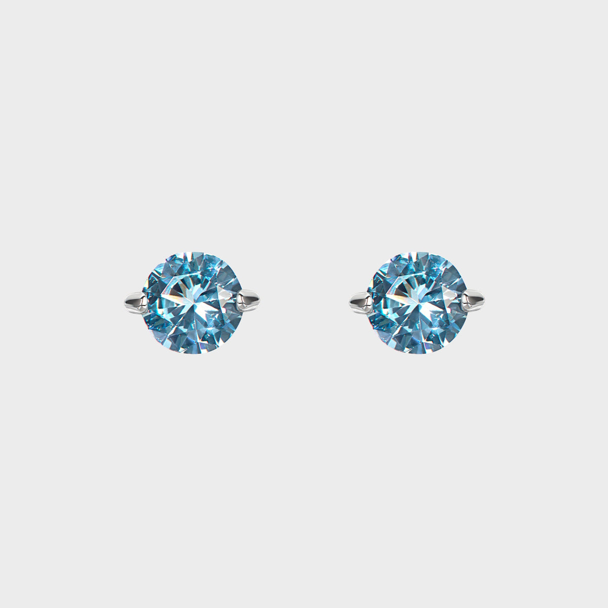 Hatton Labs Round Earrings - White