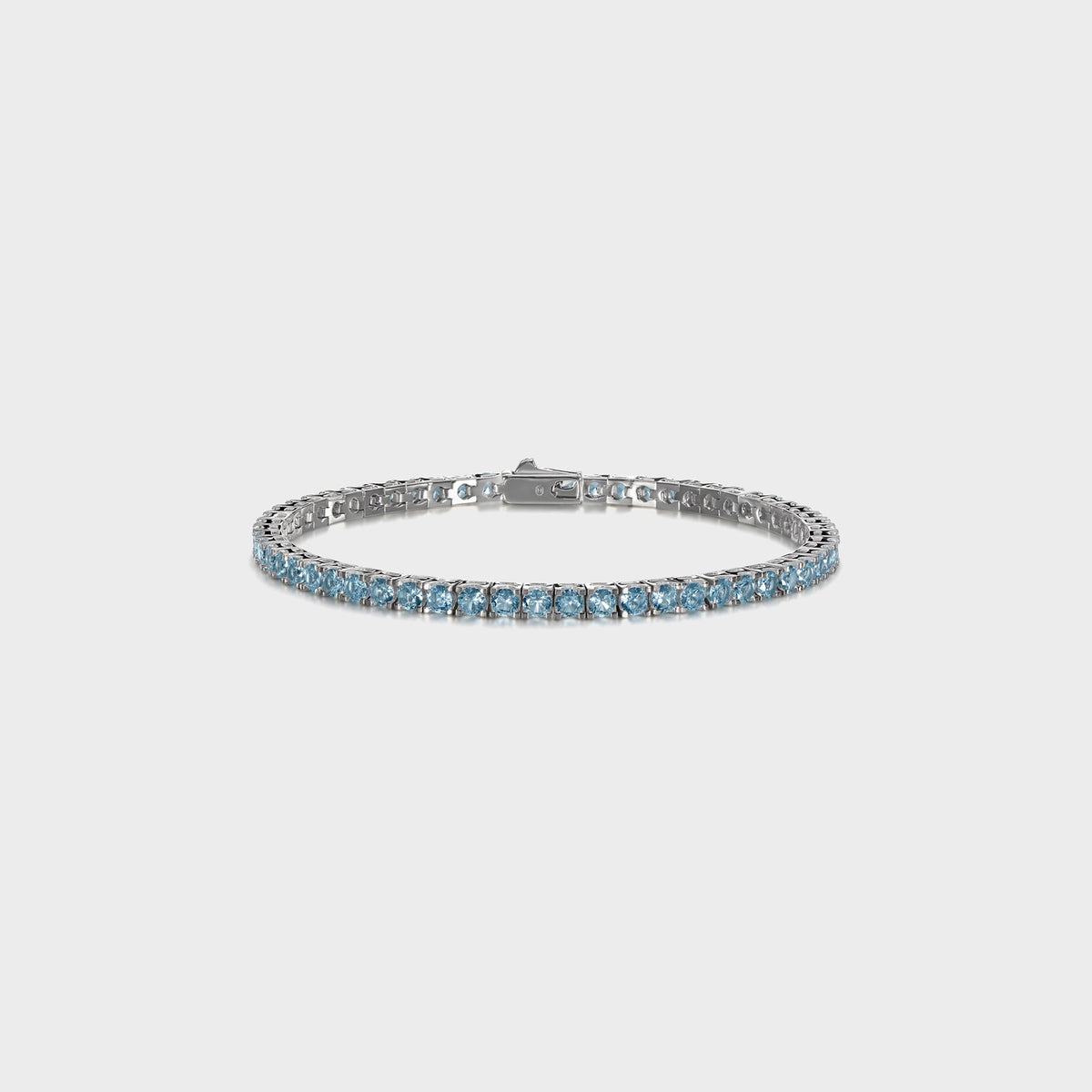 Hatton Labs Medium Classic Tennis Bracelet - Topaz