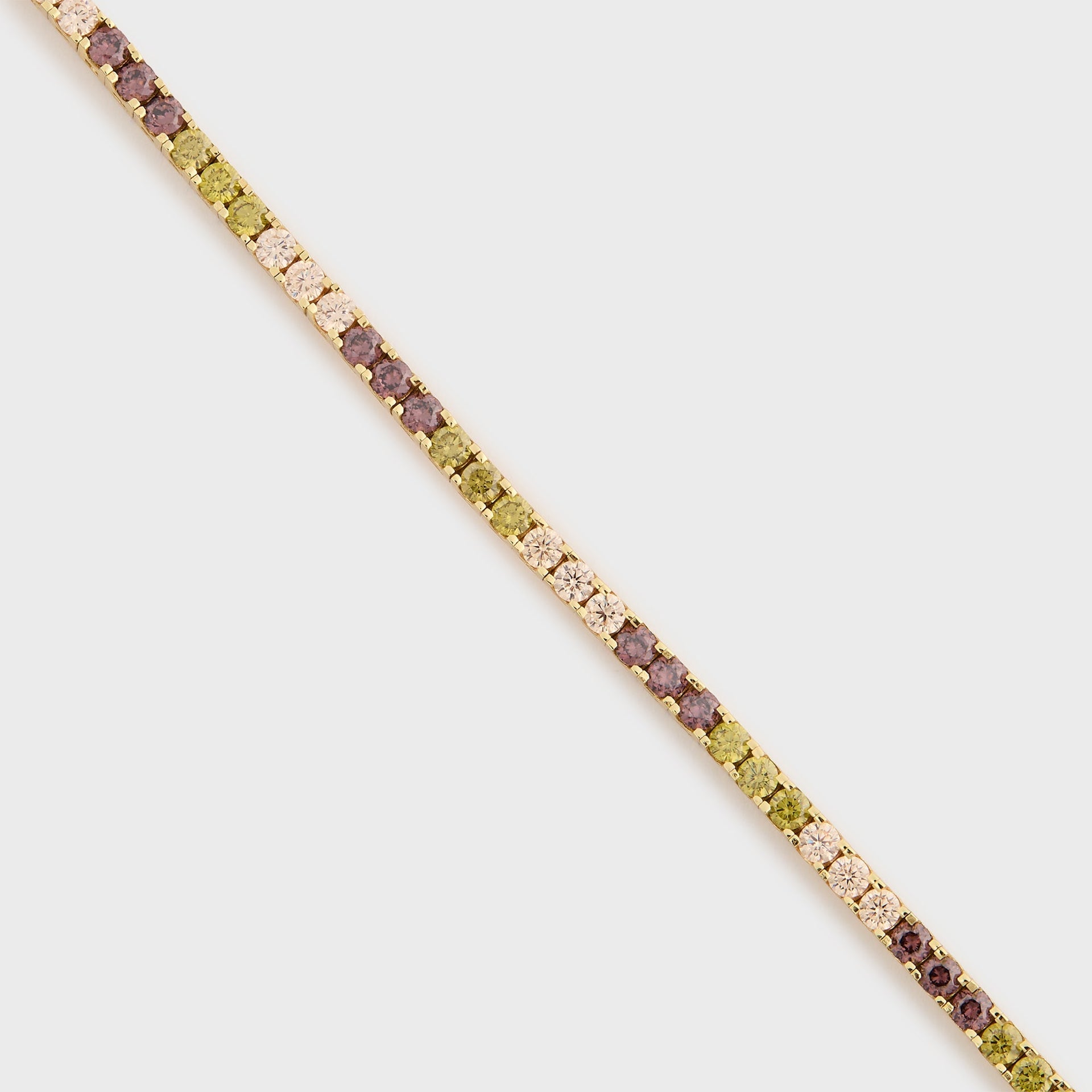 Hatton Labs Classic Tennis Bracelet - Sterling Silver / Mixed