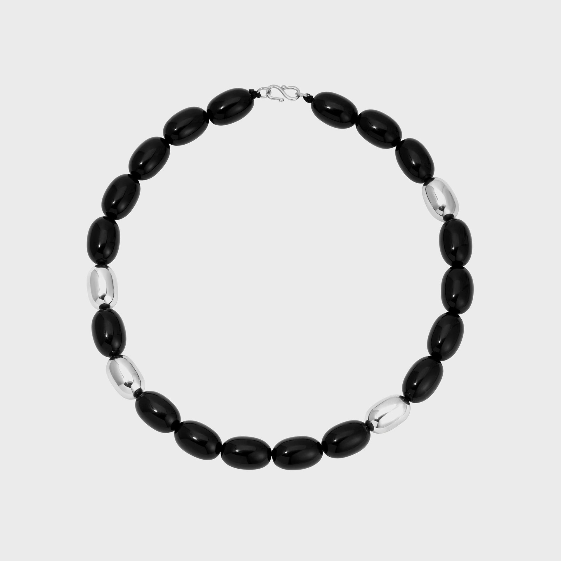 Heaven Mayhem Clementine Necklace - Black / Silver