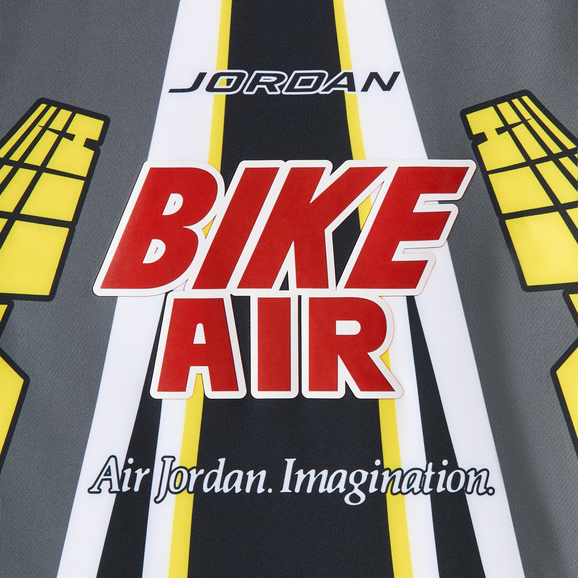 Jordan x Nigel Sylvester Bike Air Jersey - Iron Grey / Black / Cinnabar