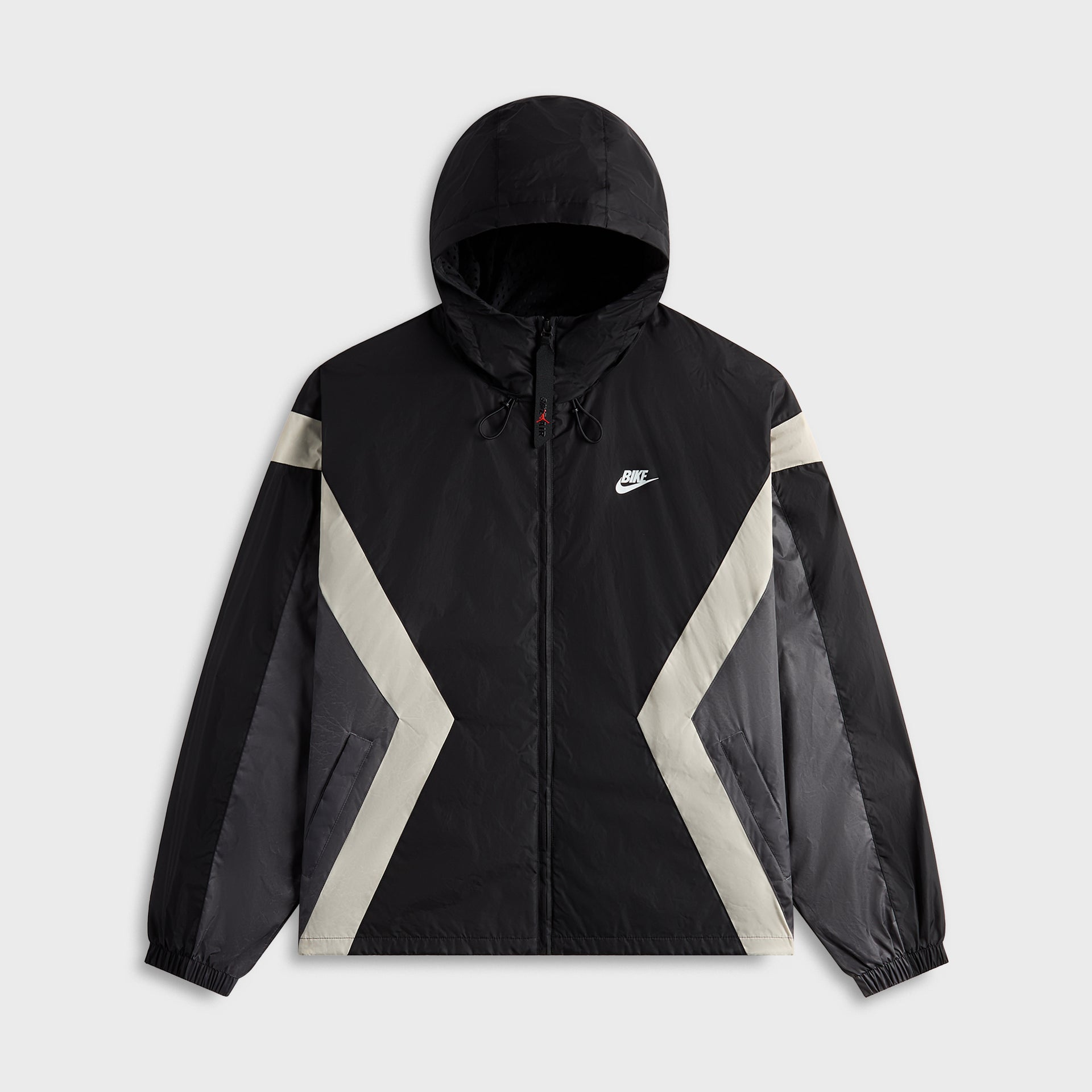 Jordan x Nigel Sylvester Bike Air Wind JKT - Black / Iron Grey / Light Cream