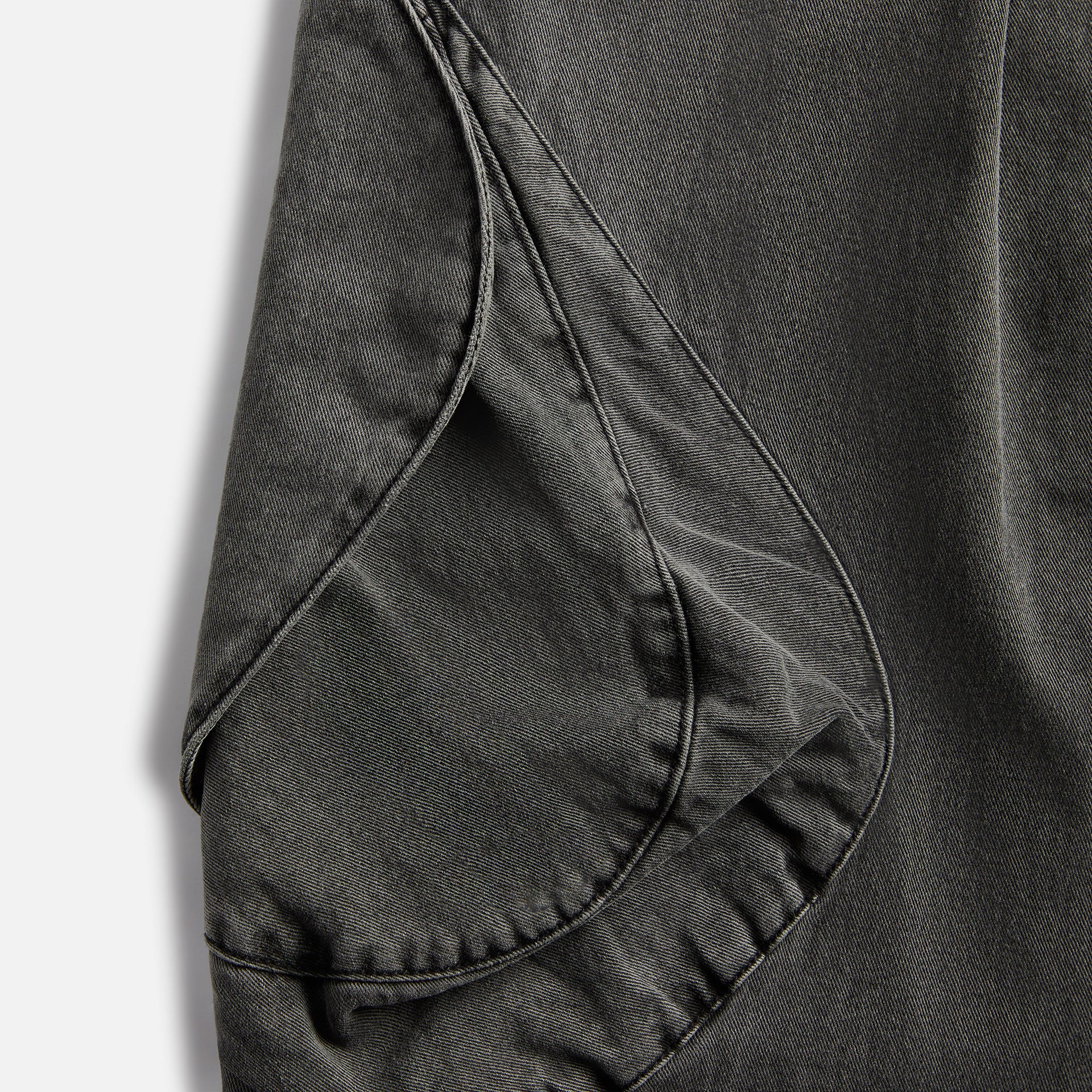 Hyein Seo Dyed Cargo Pant - Dark Grey