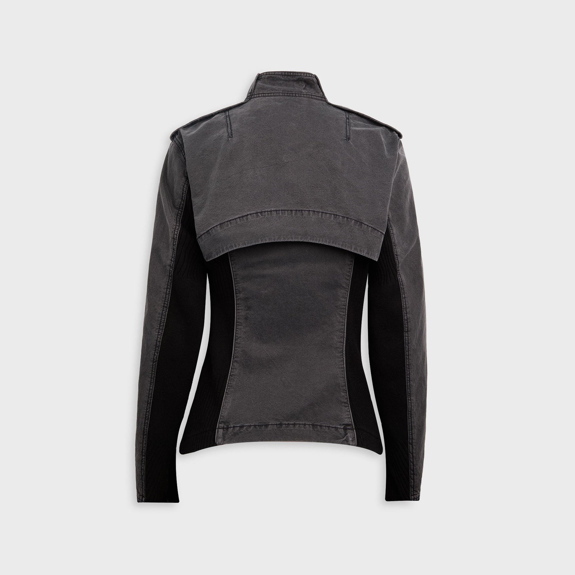Hyein Seo Double Layer Moto Jacket - Midnight