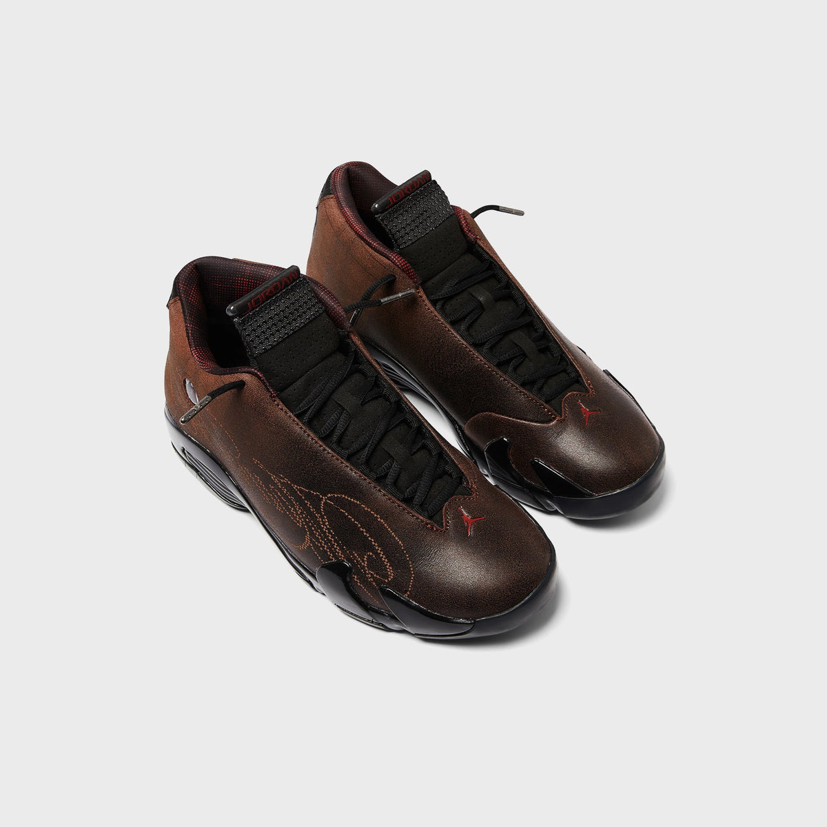 Jordan x Mowalola Air Jordan 14 Retro - Black / Burnt Red