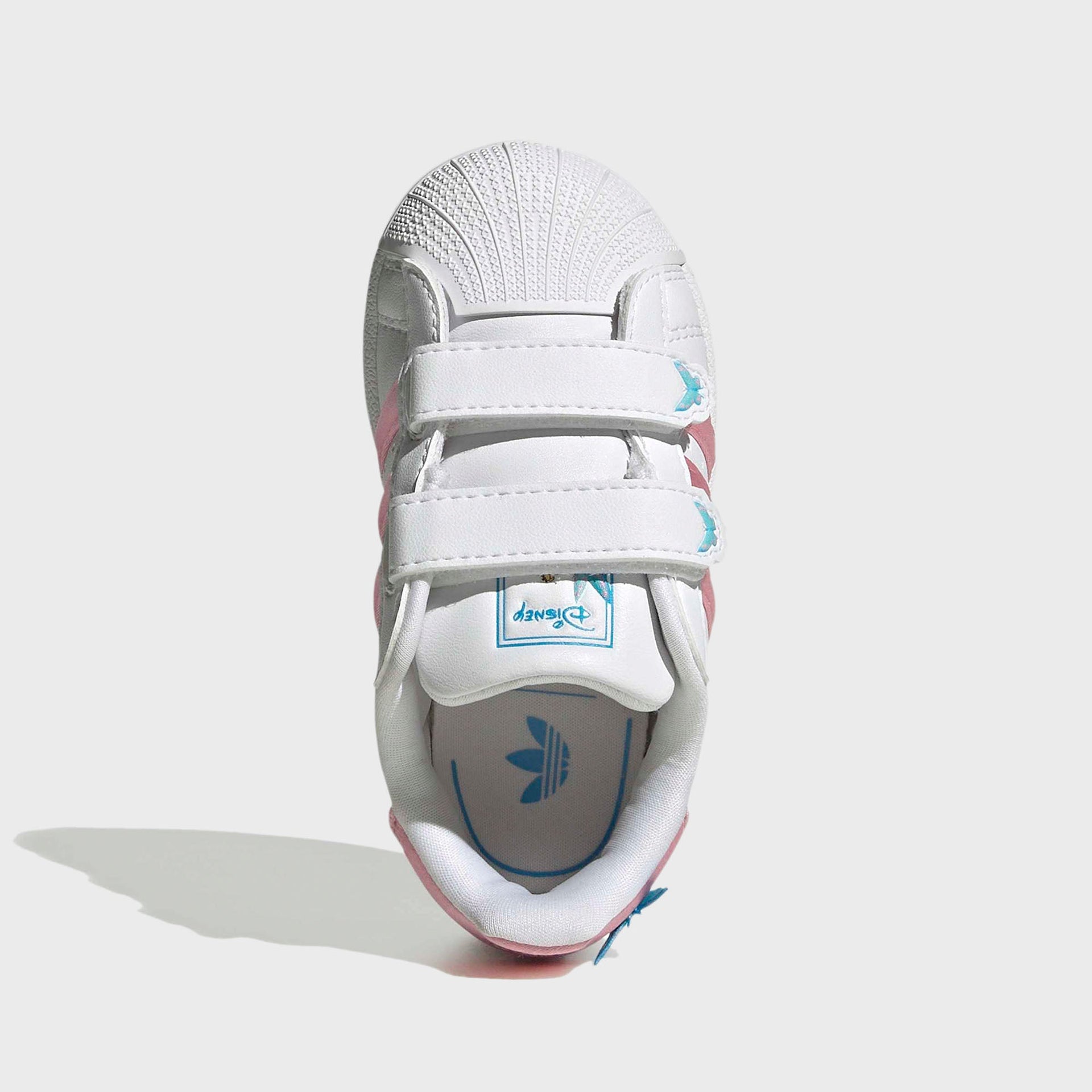 adidas x Disney TD Superstar II - Cloud White / Light Pink / Lucid Aquamarine