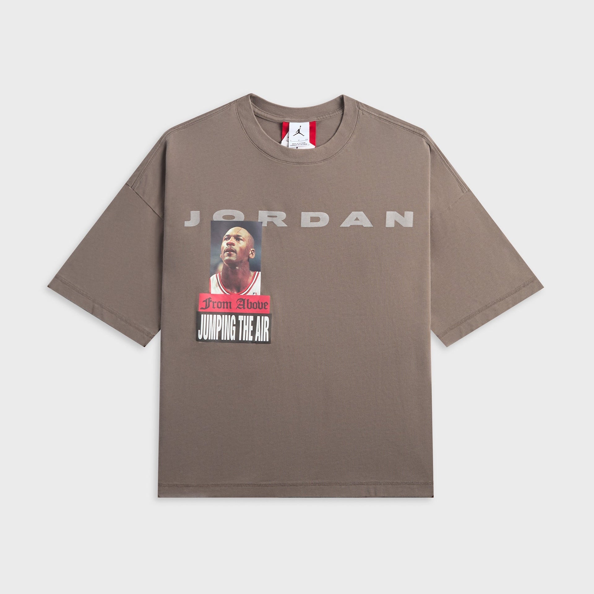 Jordan M J IH Above Short Sleeve Tee - Cave Stone