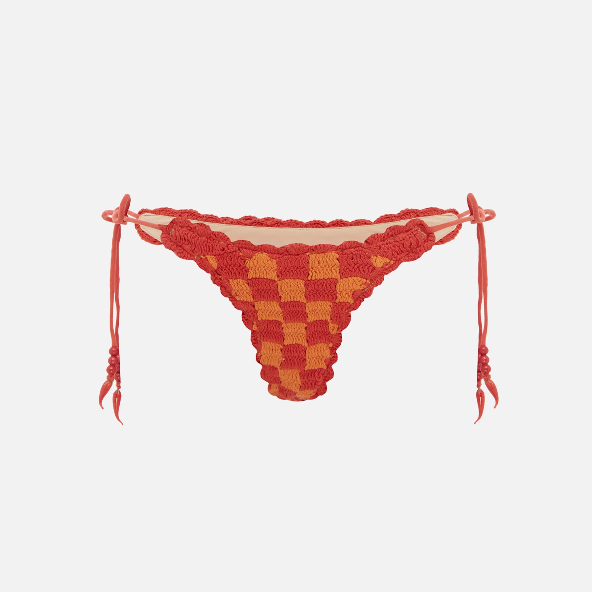 It's Now Cool The Crochet Tie Pant - Chillies