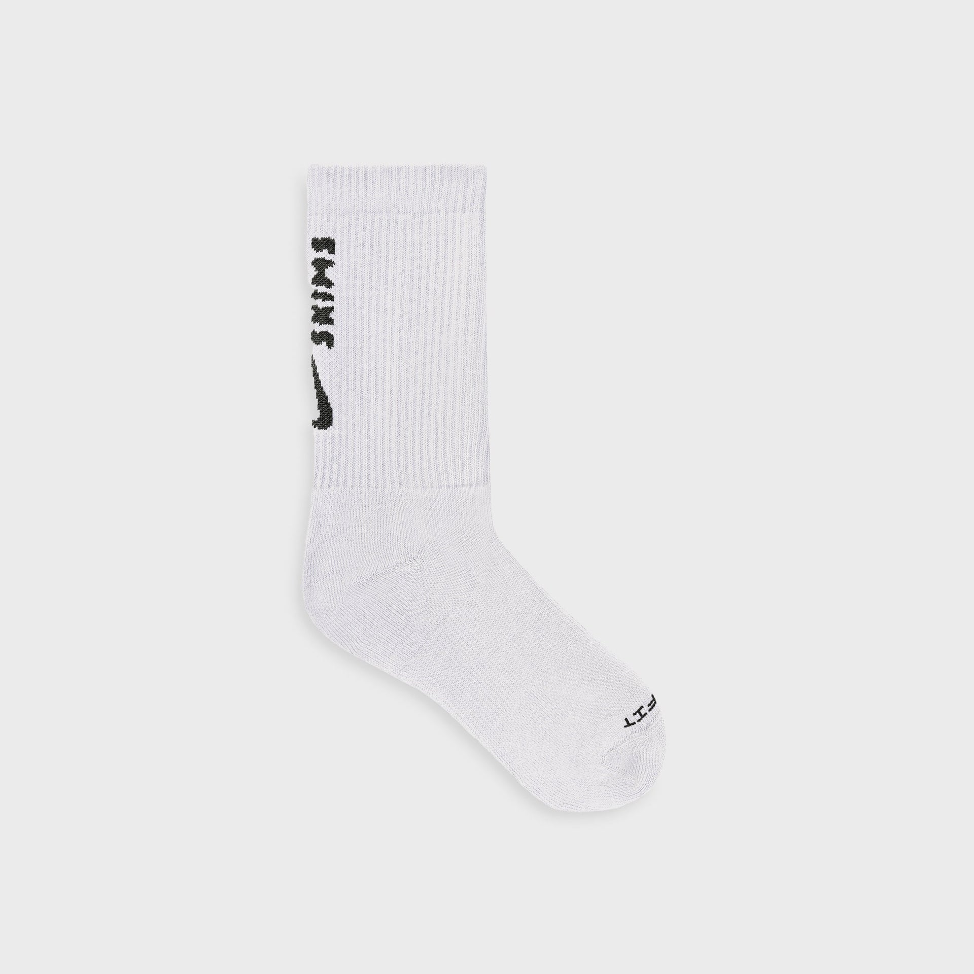 NikeSKIMS Dri-FIT 3-Pack Crew Socks - Snow / Heather Grey / Obsidian