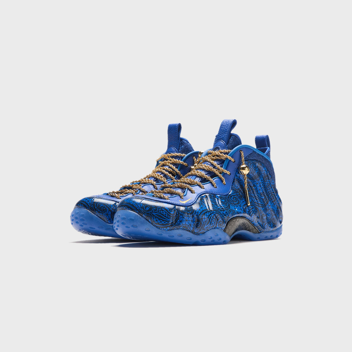 Nike x Victor Solomon Air Foamposite - Varsity Royal / Metallic Gold / Black