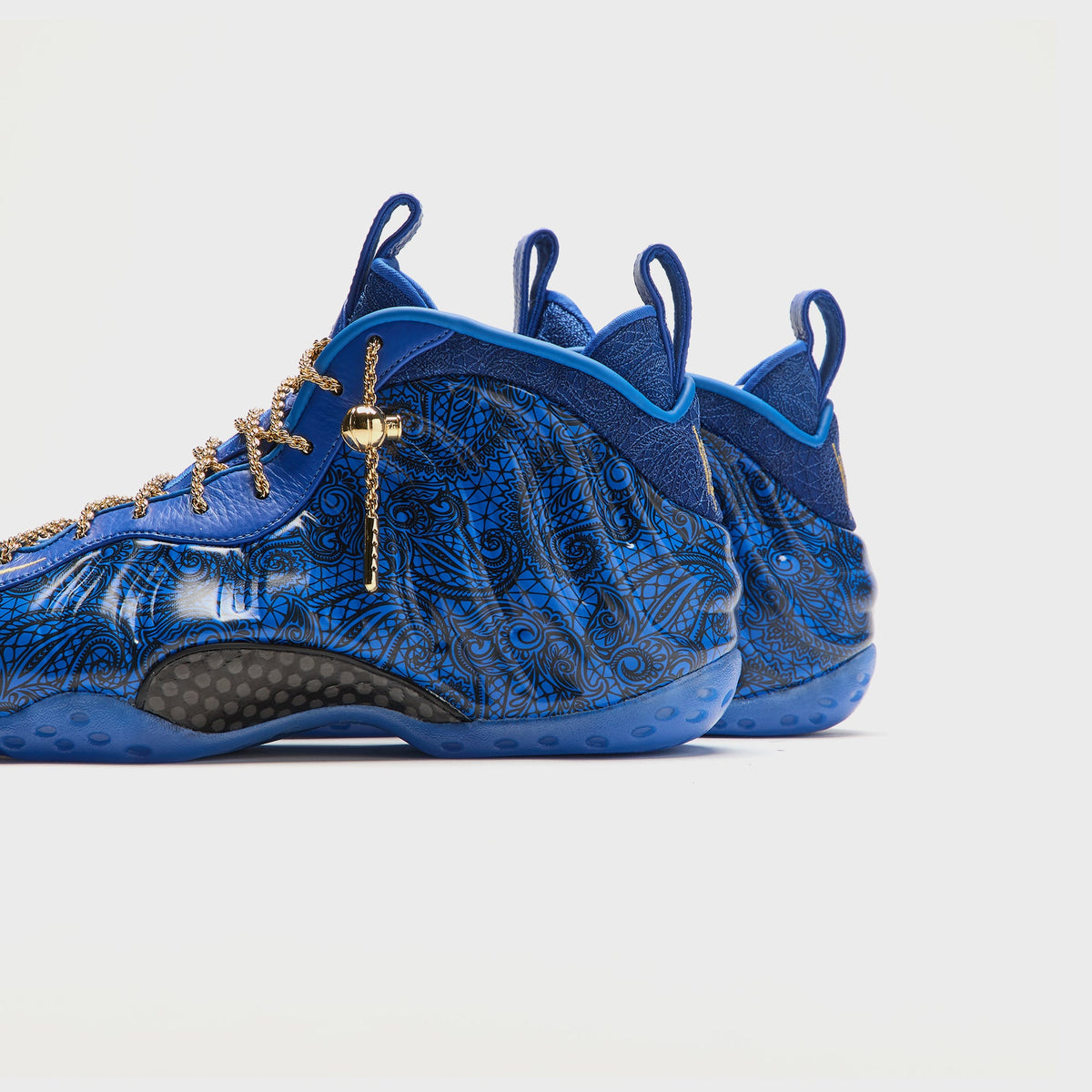 Nike x Victor Solomon Air Foamposite - Varsity Royal / Metallic Gold / Black