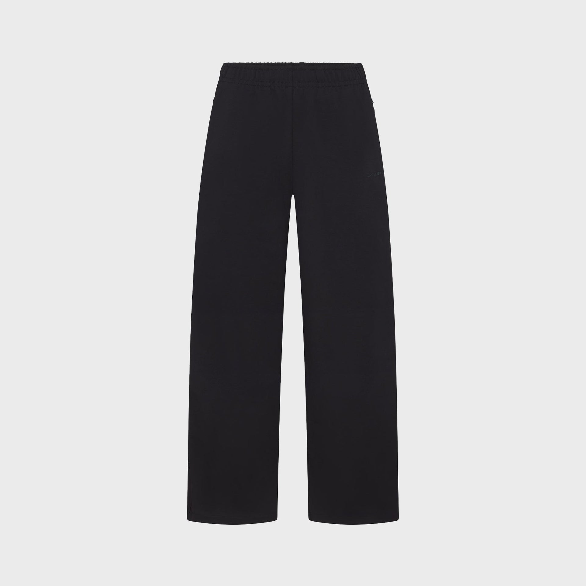 NikeSKIMS Matte Tricot Side Snap Track Pant - Obsidian