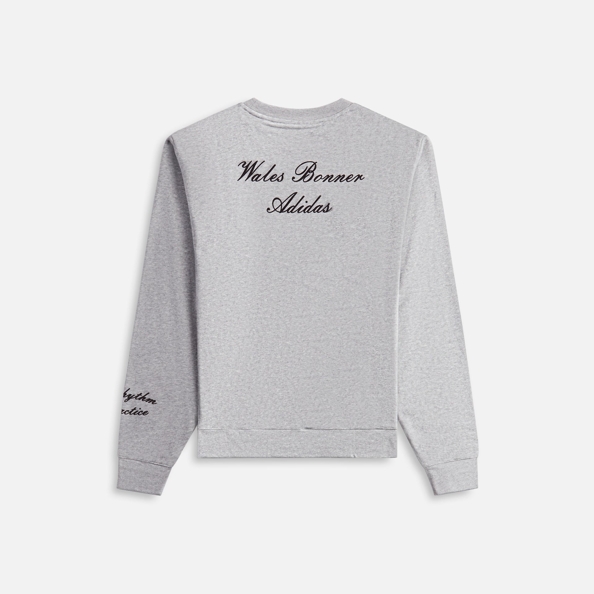 adidas Originals by Wales Bonner Crewneck - Heather Grey