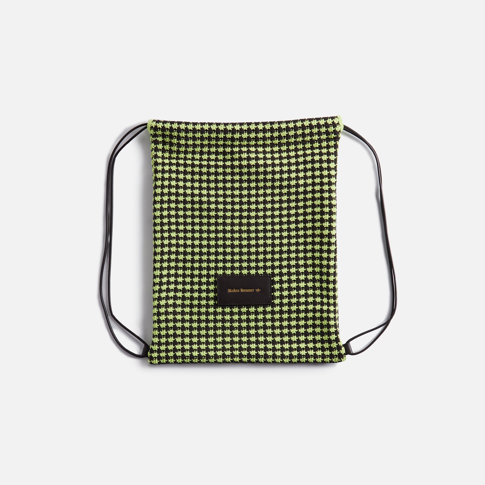 adidas Originals by Wales Bonner Crochet Gym Bag - Semi Frozen Yellow / Night Brown