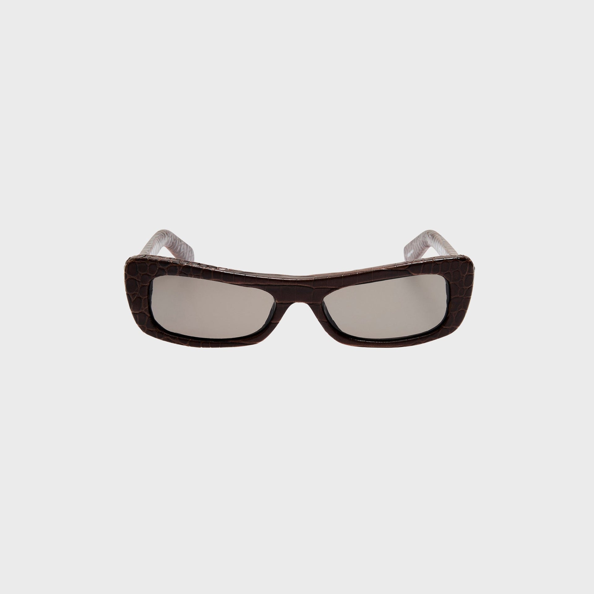 Jacquemus Capri Sunglasses - Brown Croc