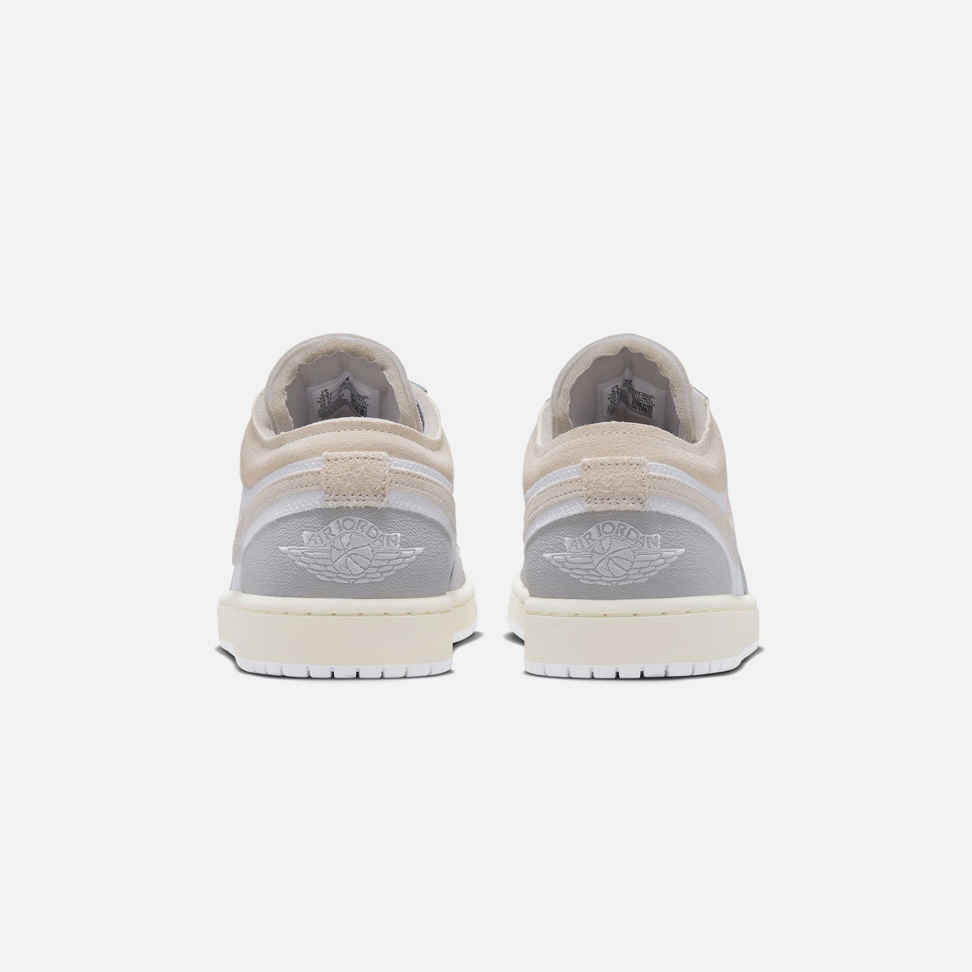 Nike Air Jordan 1 Low SE Craft - Tech Grey / Light Orewood Brown / White / Sail