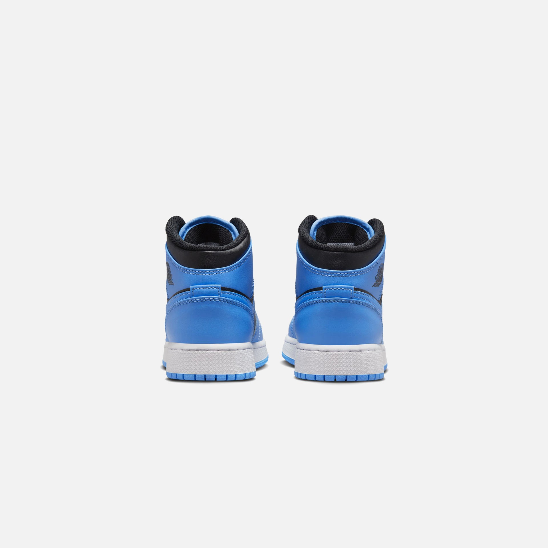 Jordan GS Air Jordan 1 Mid - University Blue / Black / White