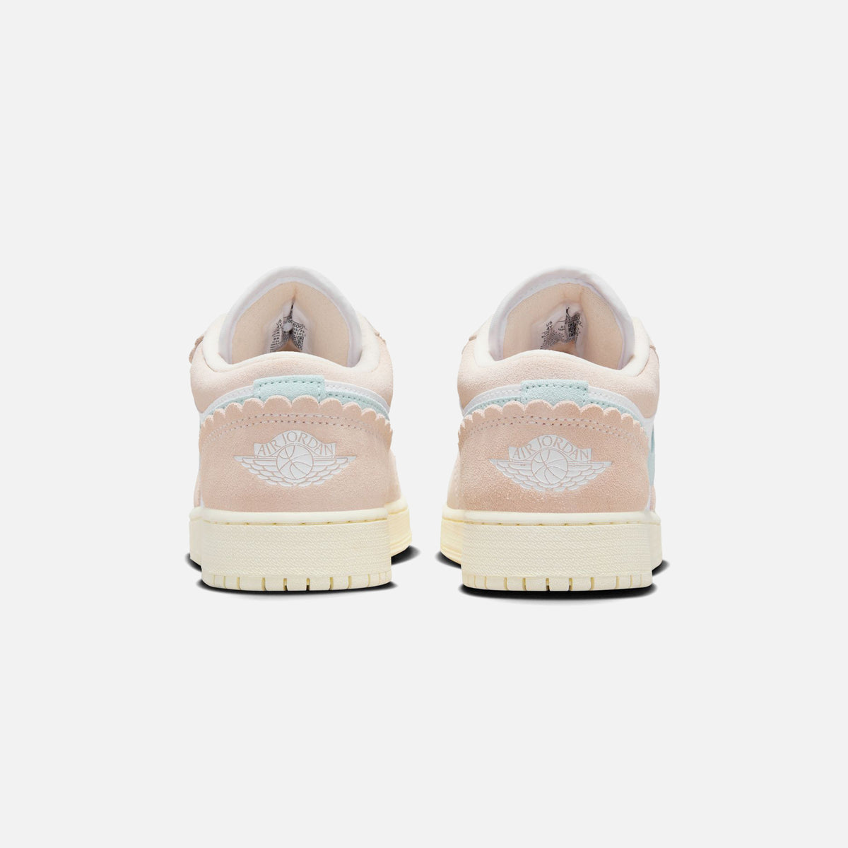 Nike Grade School Air Jordan 1 Low Se - Guava Ice / Jade Ice / White / Pink