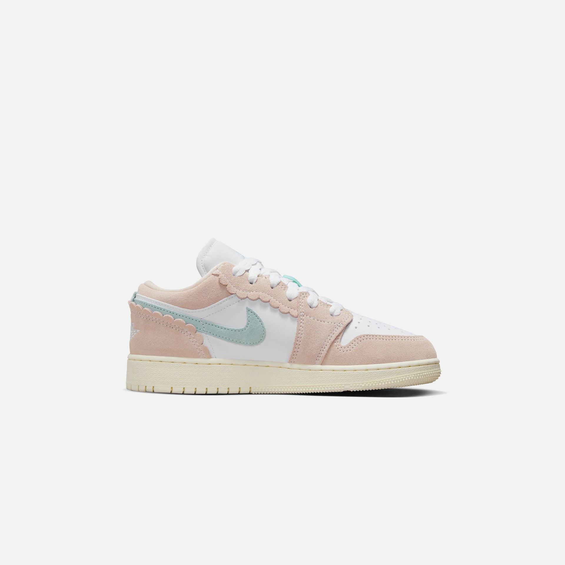 Nike Grade School Air Jordan 1 Low Se - Guava Ice / Jade Ice / White / Pink