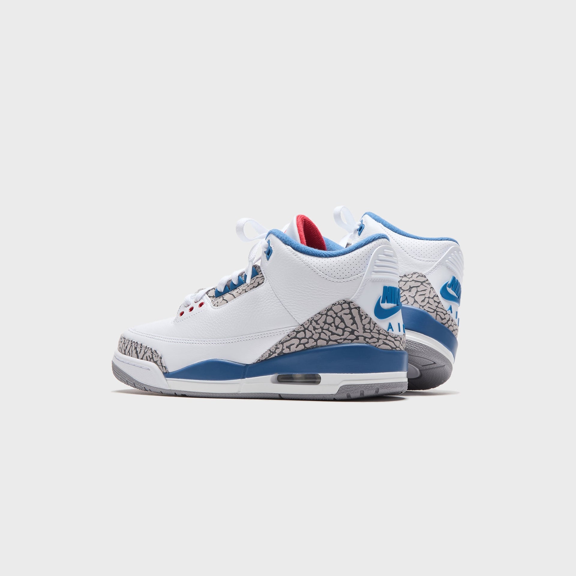 Jordan Air Jordan 3 Retro - White / True Blue / Cement Grey / Fire Red