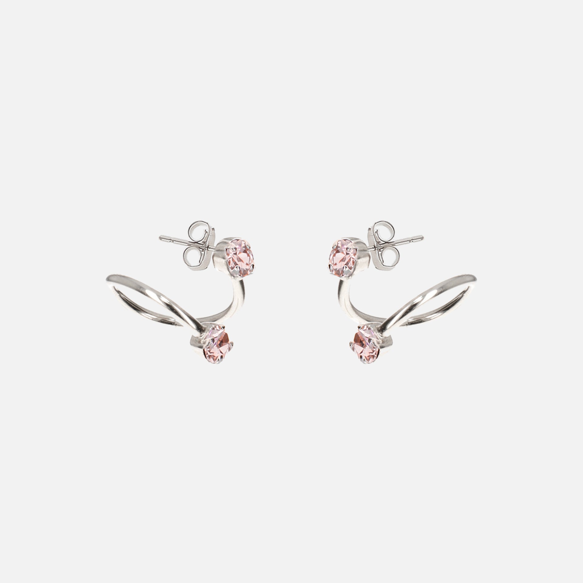 Justine Clenquet Maxine Earrings - Pink