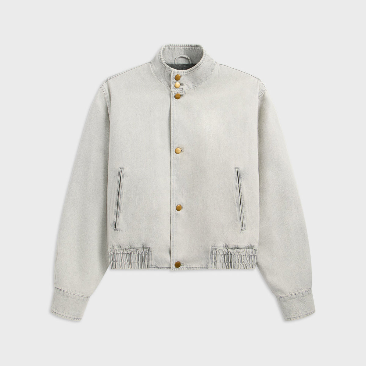 Jil Sander Denim Padded Blouson Jacket - Slate