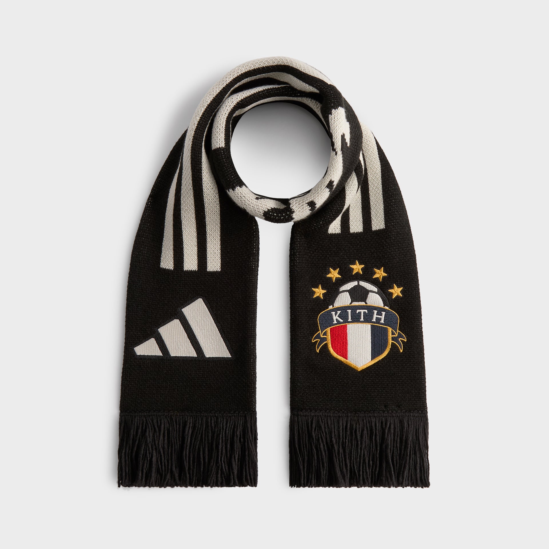 Kith for adidas Football Scarf in Black