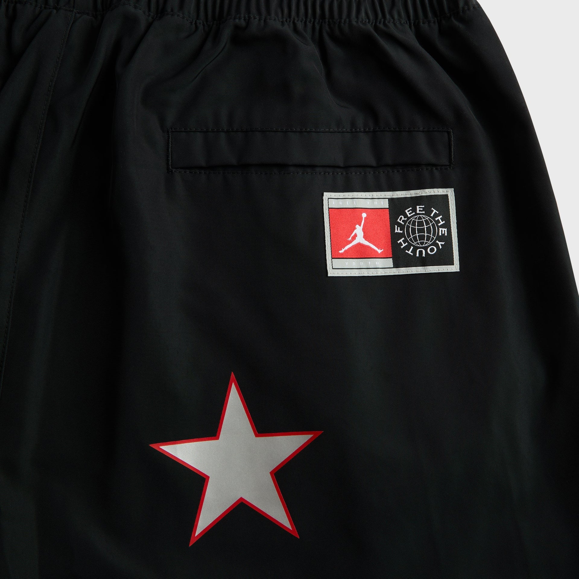 Jordan x Free The Youth Track Pant - Black / Crimson