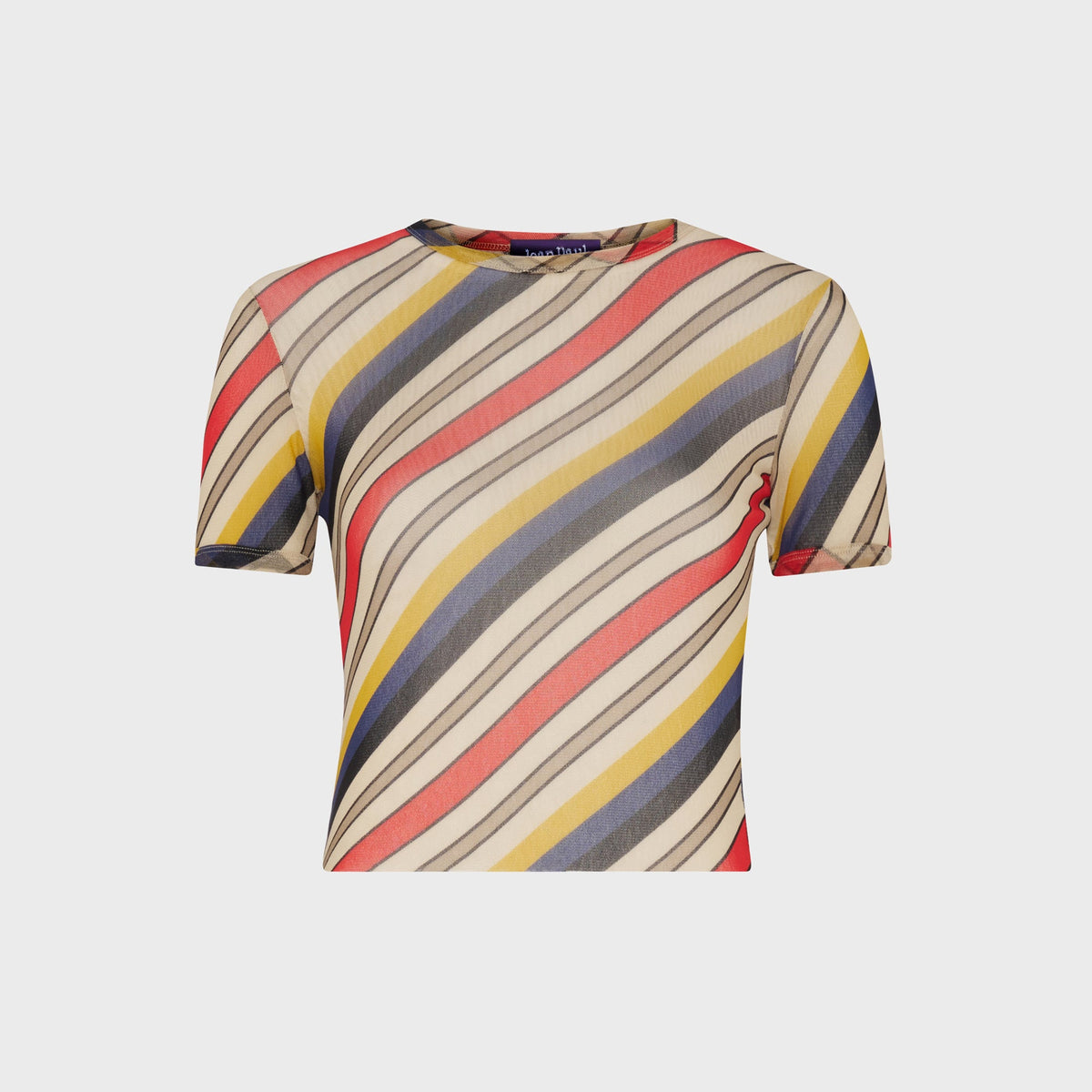 Jean Paul Gaultier The Retro Stripe Baby Tee - Multi
