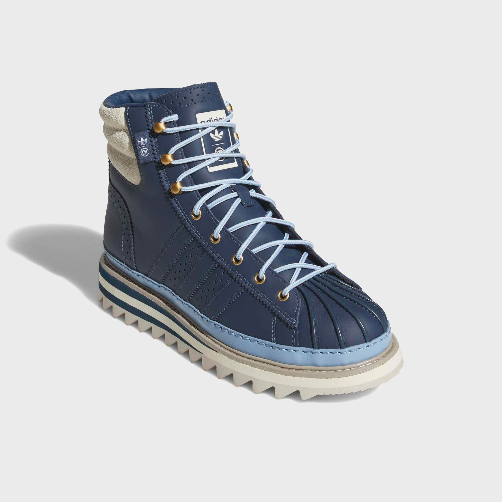adidas x Edison Chen Clot Pro Model Boot - Mineral Blue / Cream White