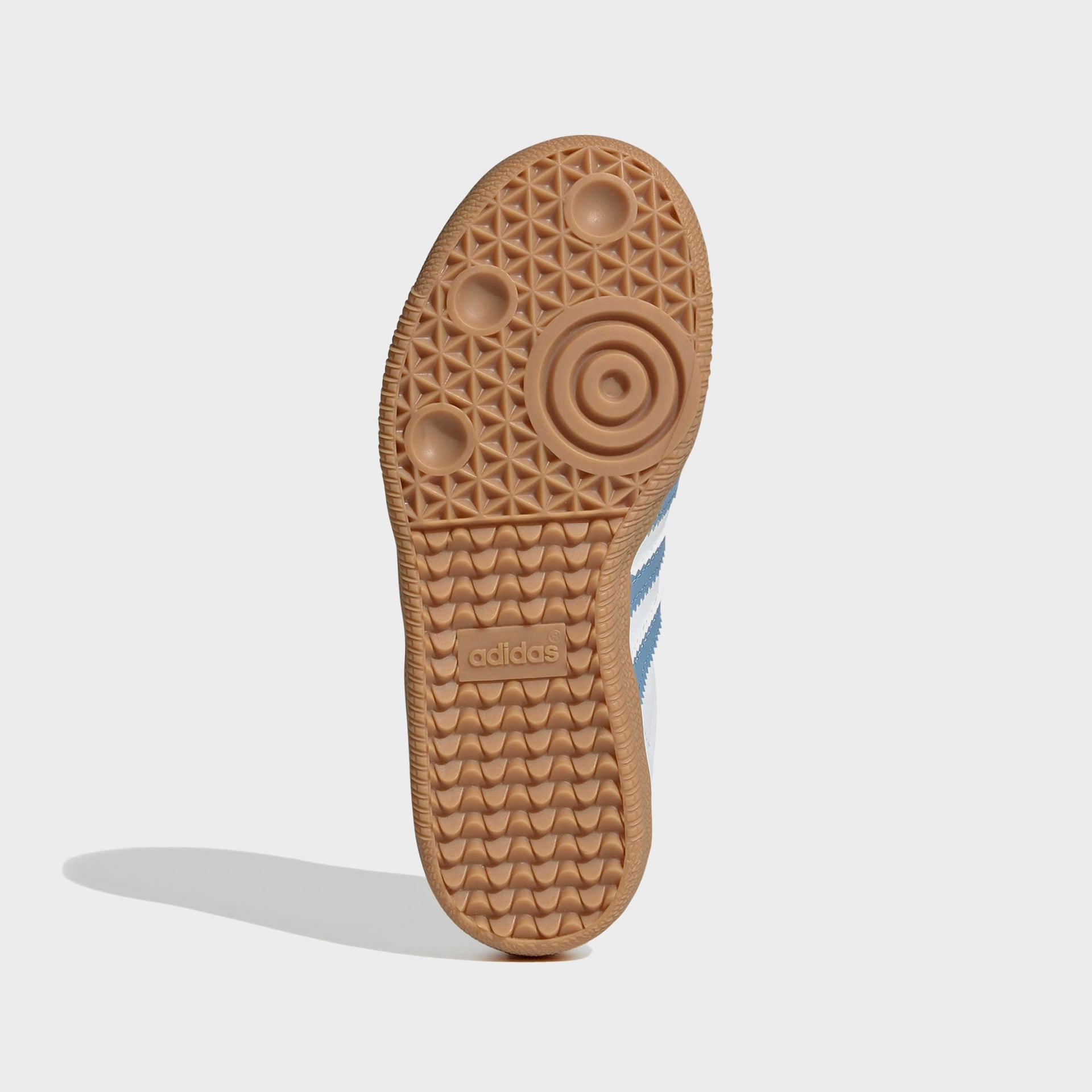 adidas Kids Samba OG - Cloud White / Ash Blue / Gum
