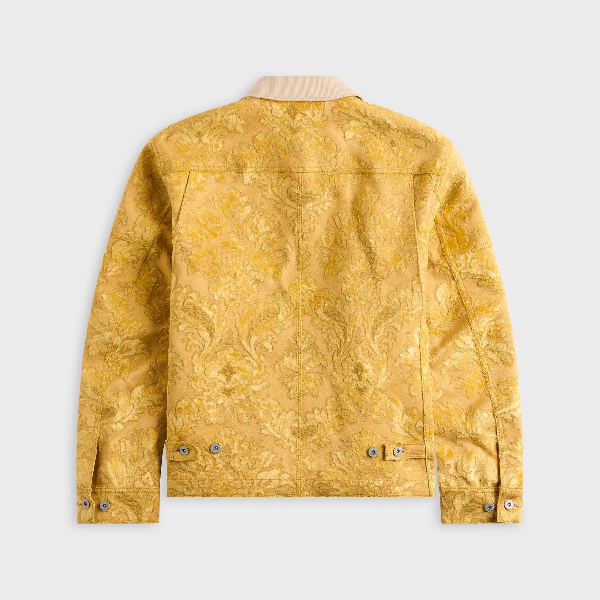 Junya Watanabe MAN Floral Pattern Jacket - Yellow