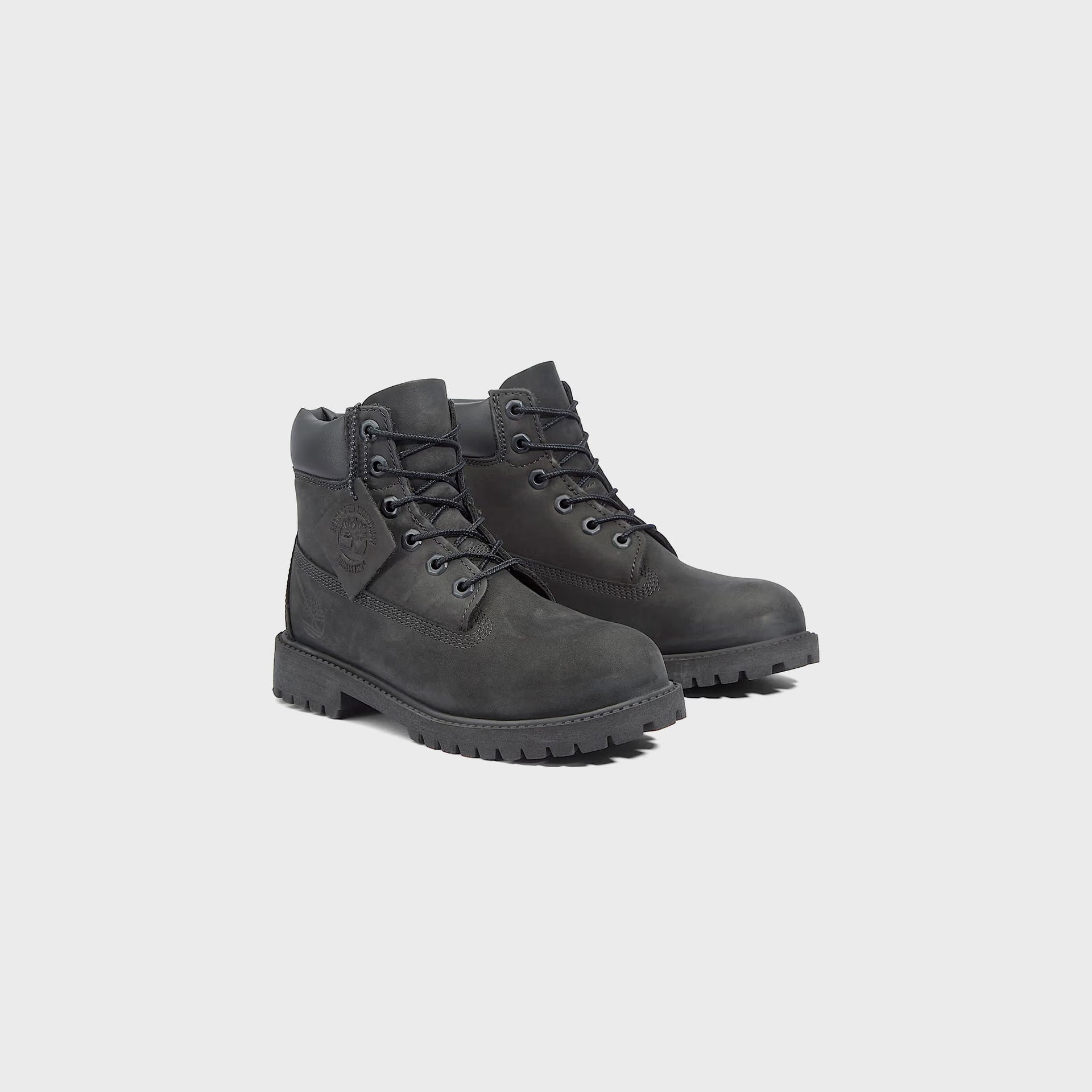 Timberland Junior 6-Inch Lace Up Waterproof Boot - Black