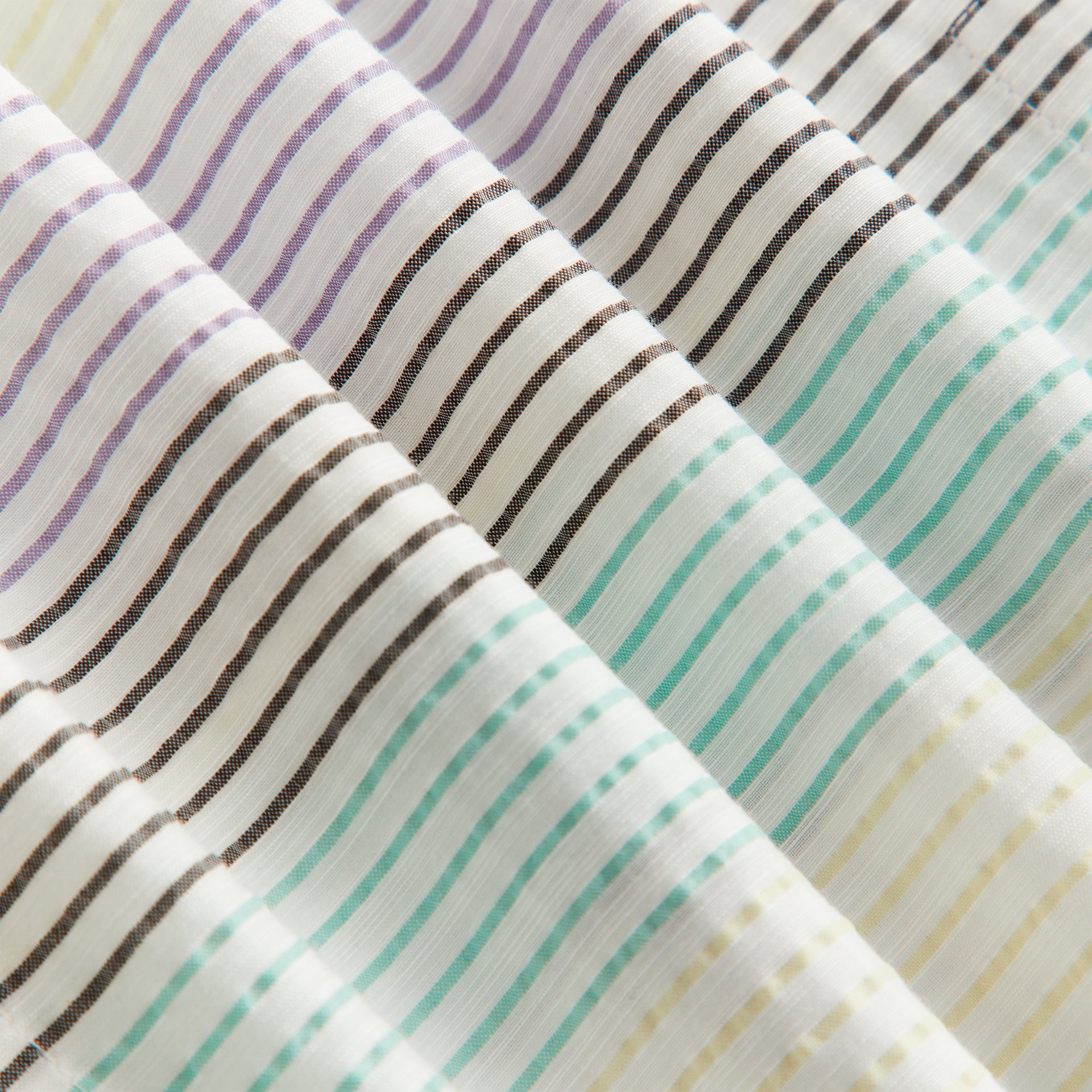 Kith Baby Striped Thompson Camp Shirt in Mykonos