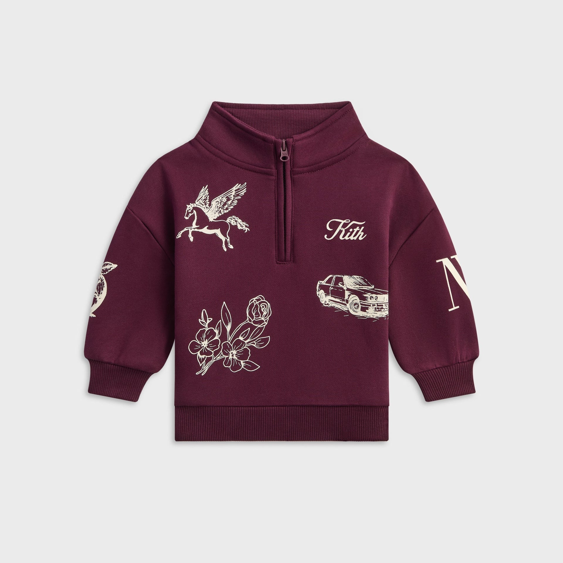 Kith Baby Logo Hunter Pullover - Essence - PH