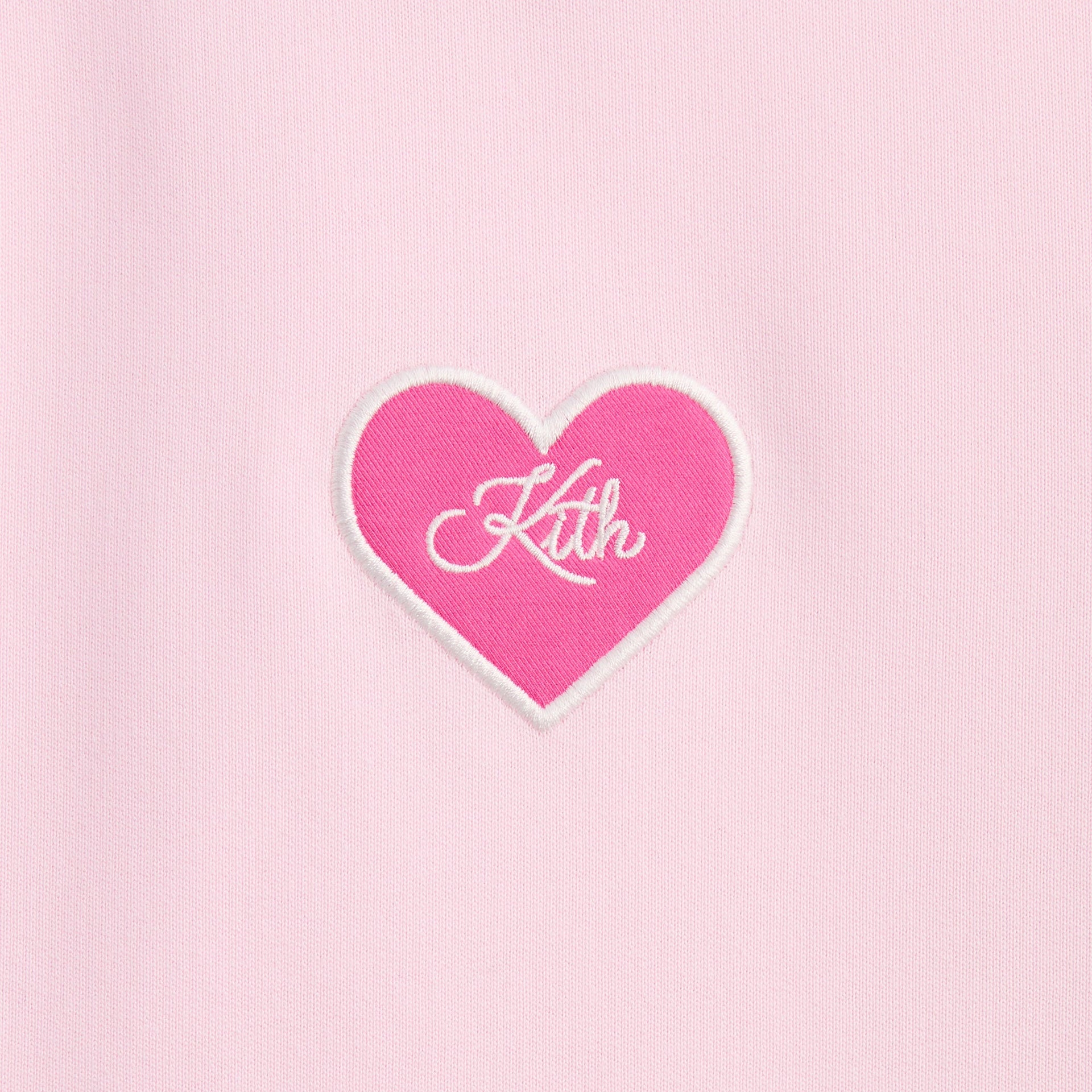 Kith Baby Heart Logo Nelson Crewneck Sweatshirt - Bloom