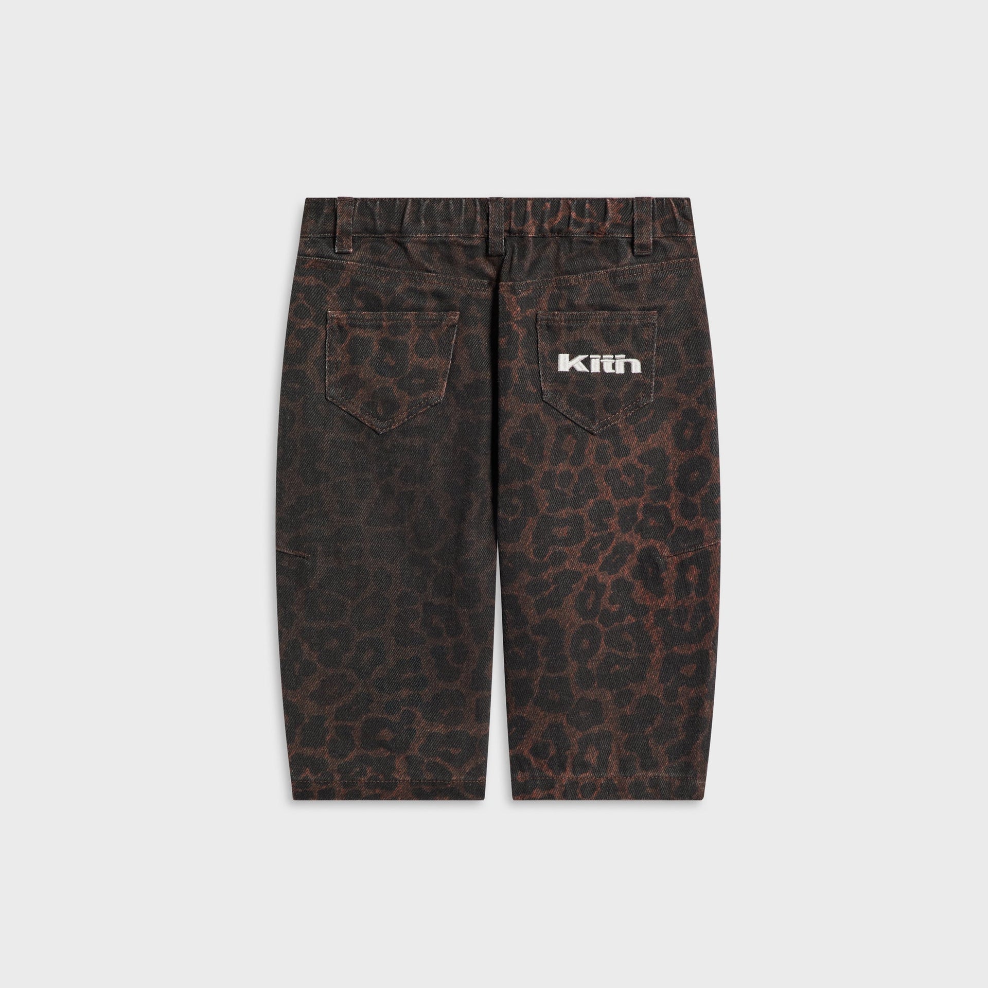 Kith Baby Leopard Heston Wide Leg Jean - Incognito - PH
