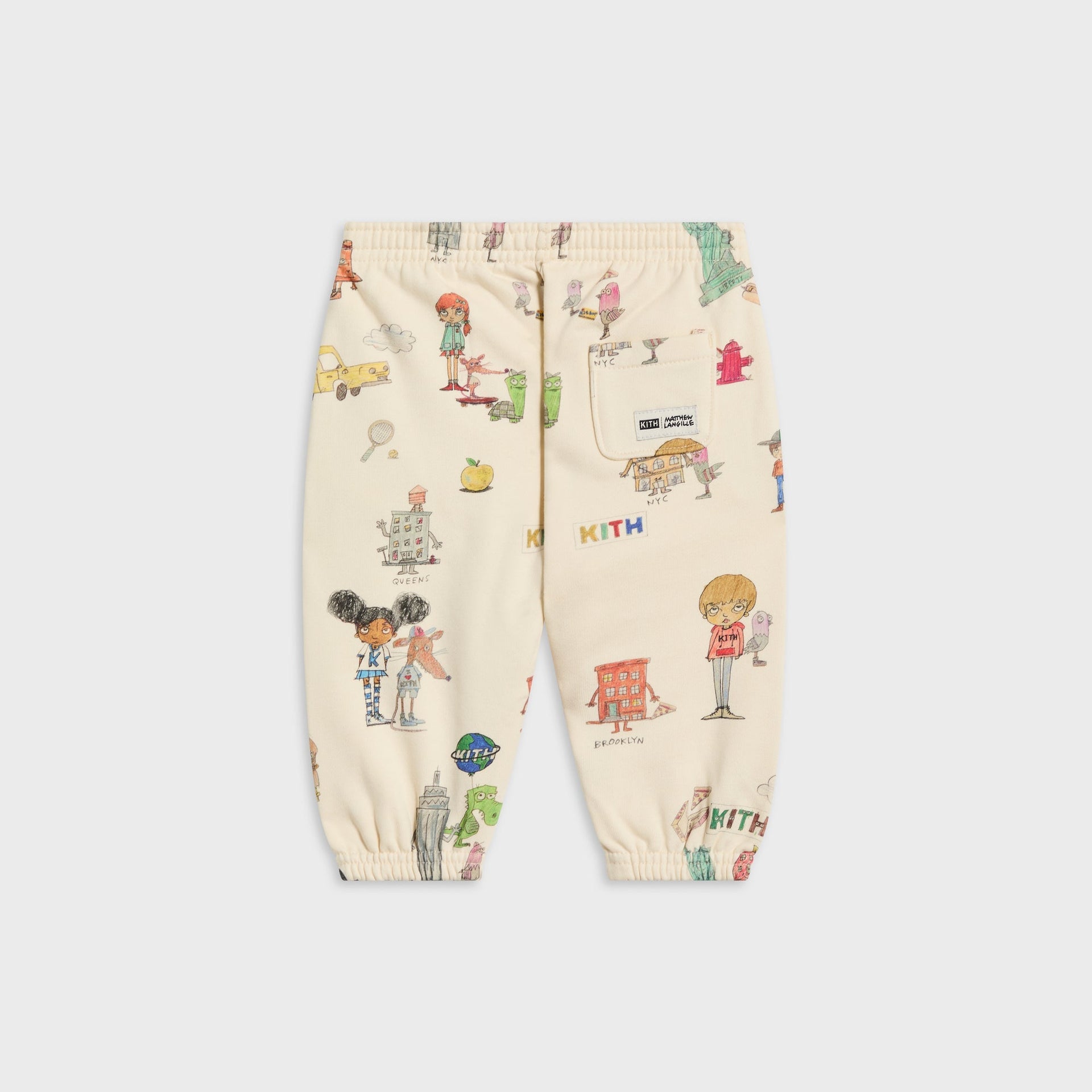 Kith Baby for Matthew Langille Nelson Sweatpant - Sandrift - PH