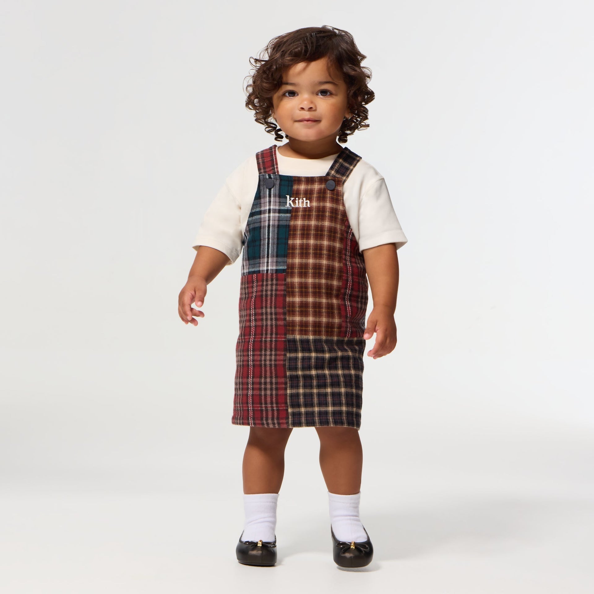 Kith Baby Patchwork Plaid Overall Dress - Chest - PH