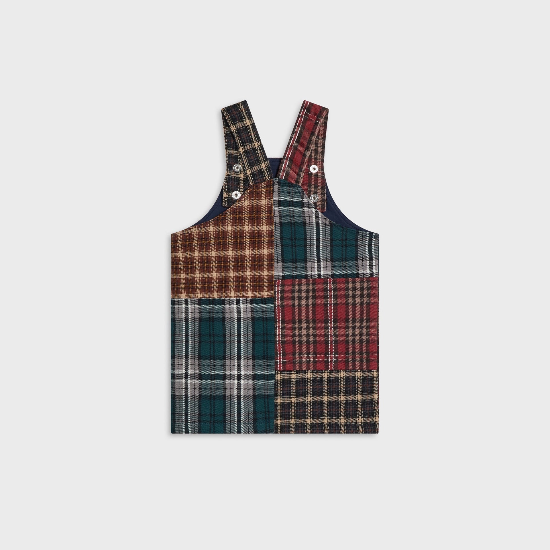 Kith Baby Patchwork Plaid Overall Dress - Chest - PH