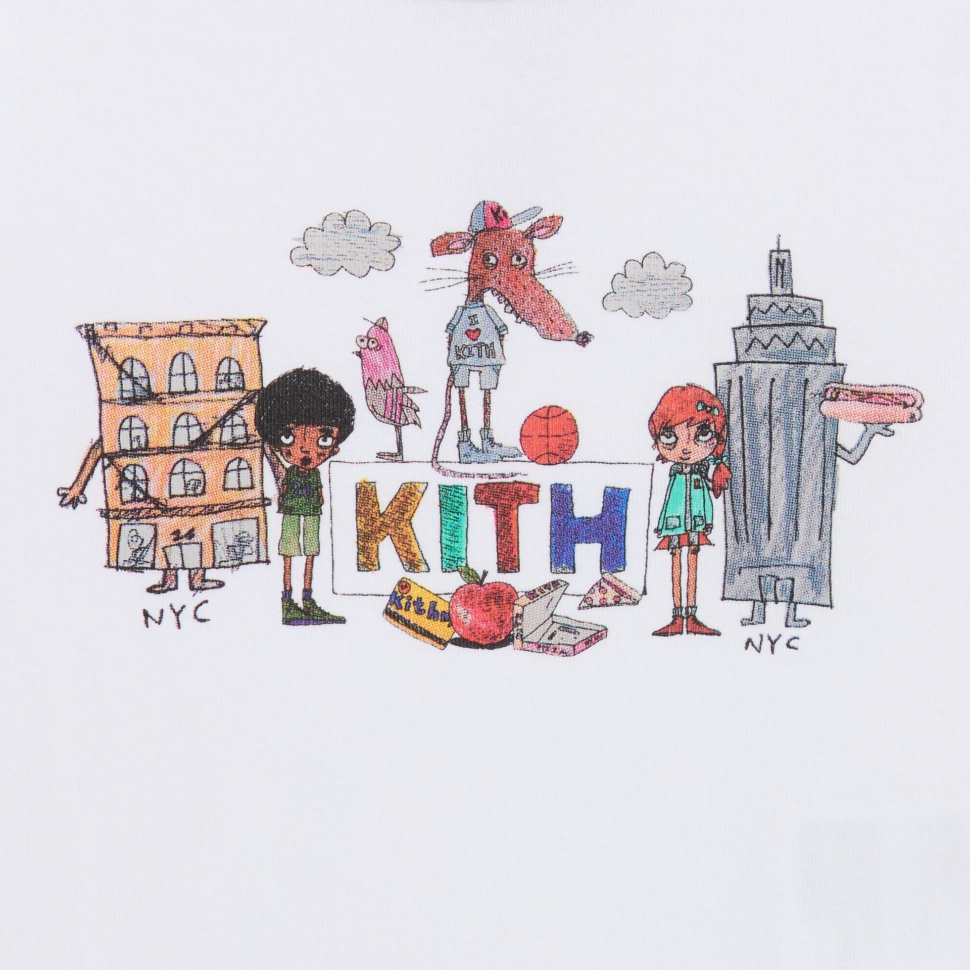 Kith Baby for Matthew Langille Graphic Bodysuit - White - PH