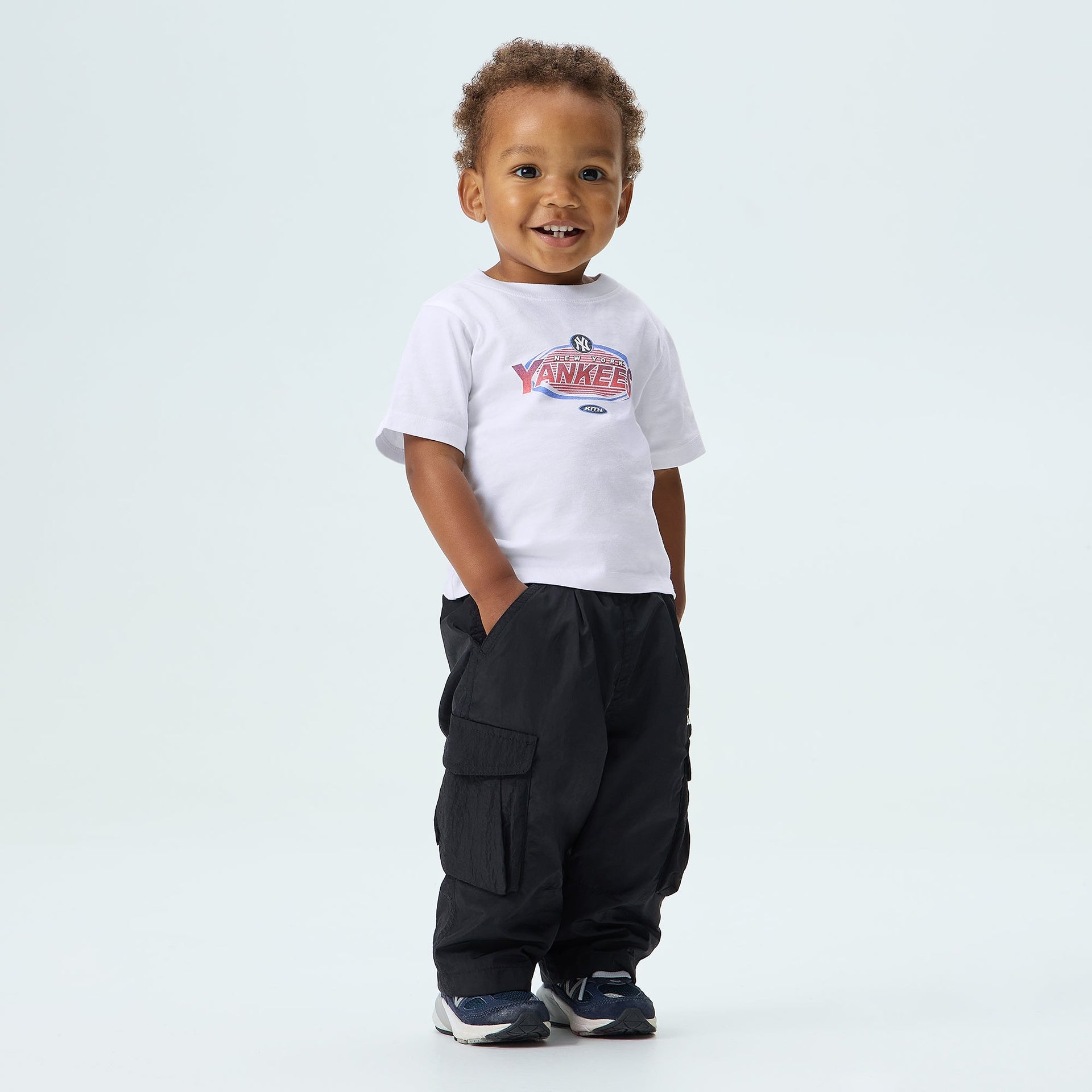 Kith Baby for the New York Yankees Retro Tee - White - PH